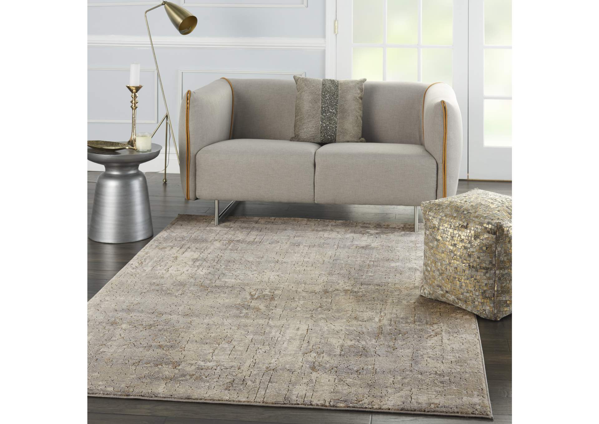 Nourison Quarry 5' x 7' Rustic Area Rug,Nourison