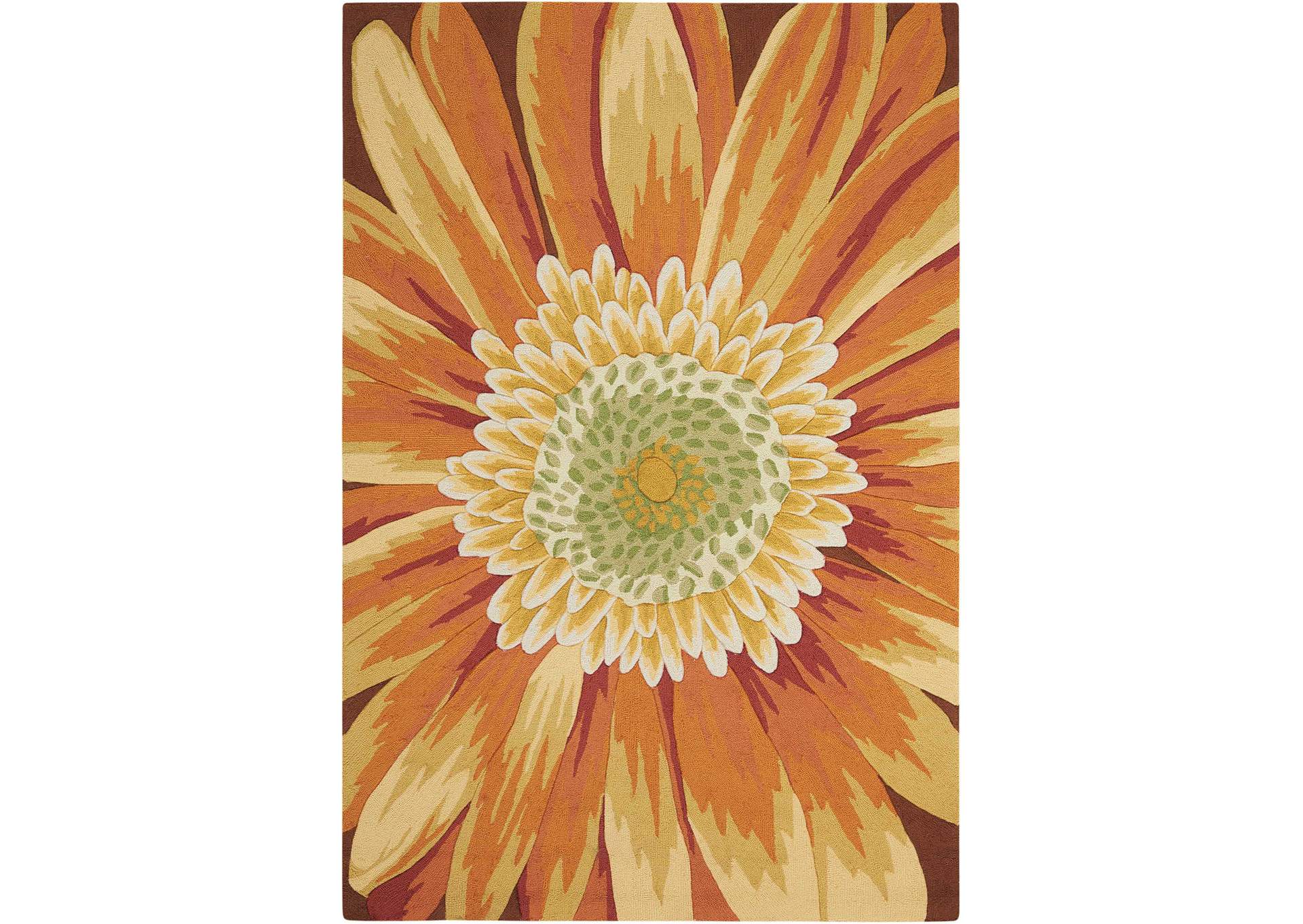 Nourison Fantasy FA09 Multicolor 5'x8' Area Rug,Nourison