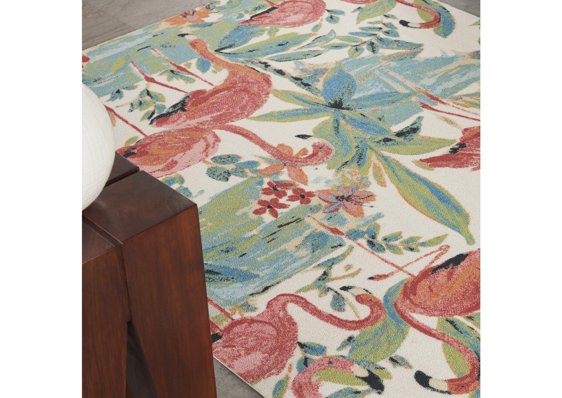 Nourison Wav01/Sun & Shade 4' x 6' Area Rug,Nourison