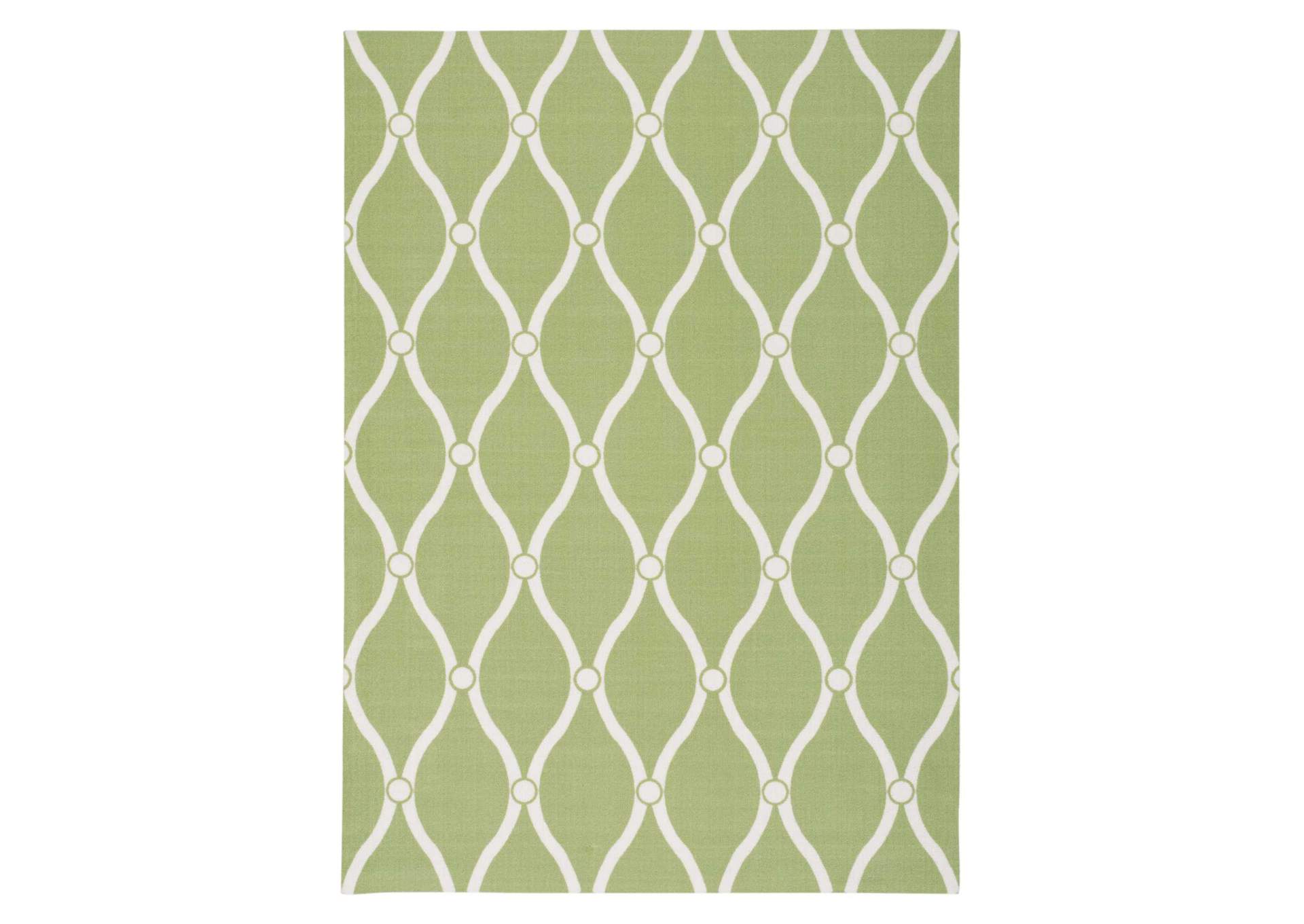 Nourison Home & Garden RS089 Green 10'x14' Rug,Nourison