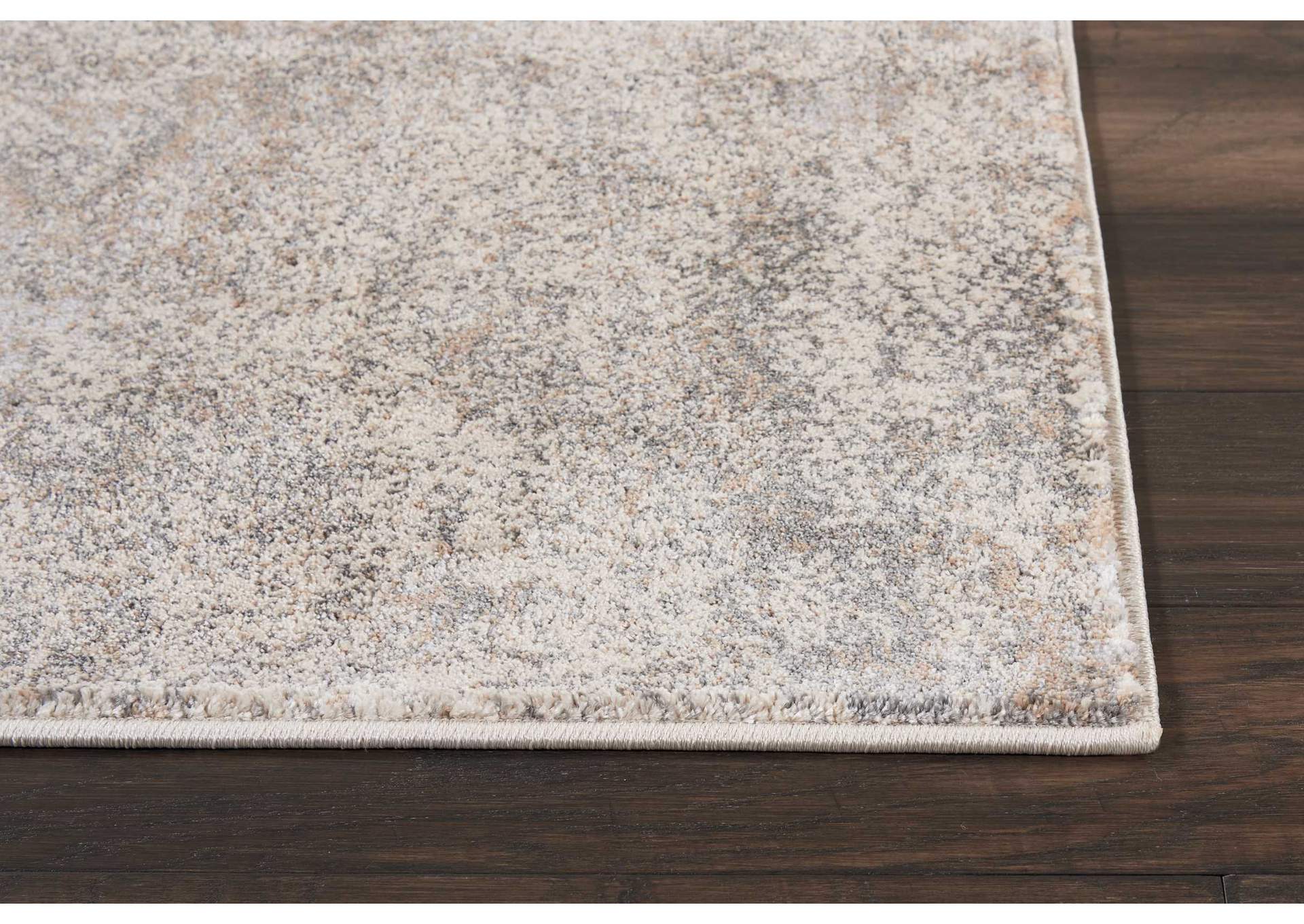 kathy ireland Home Heritage KI352 Grey 8' Runner Hallway Rug,Nourison