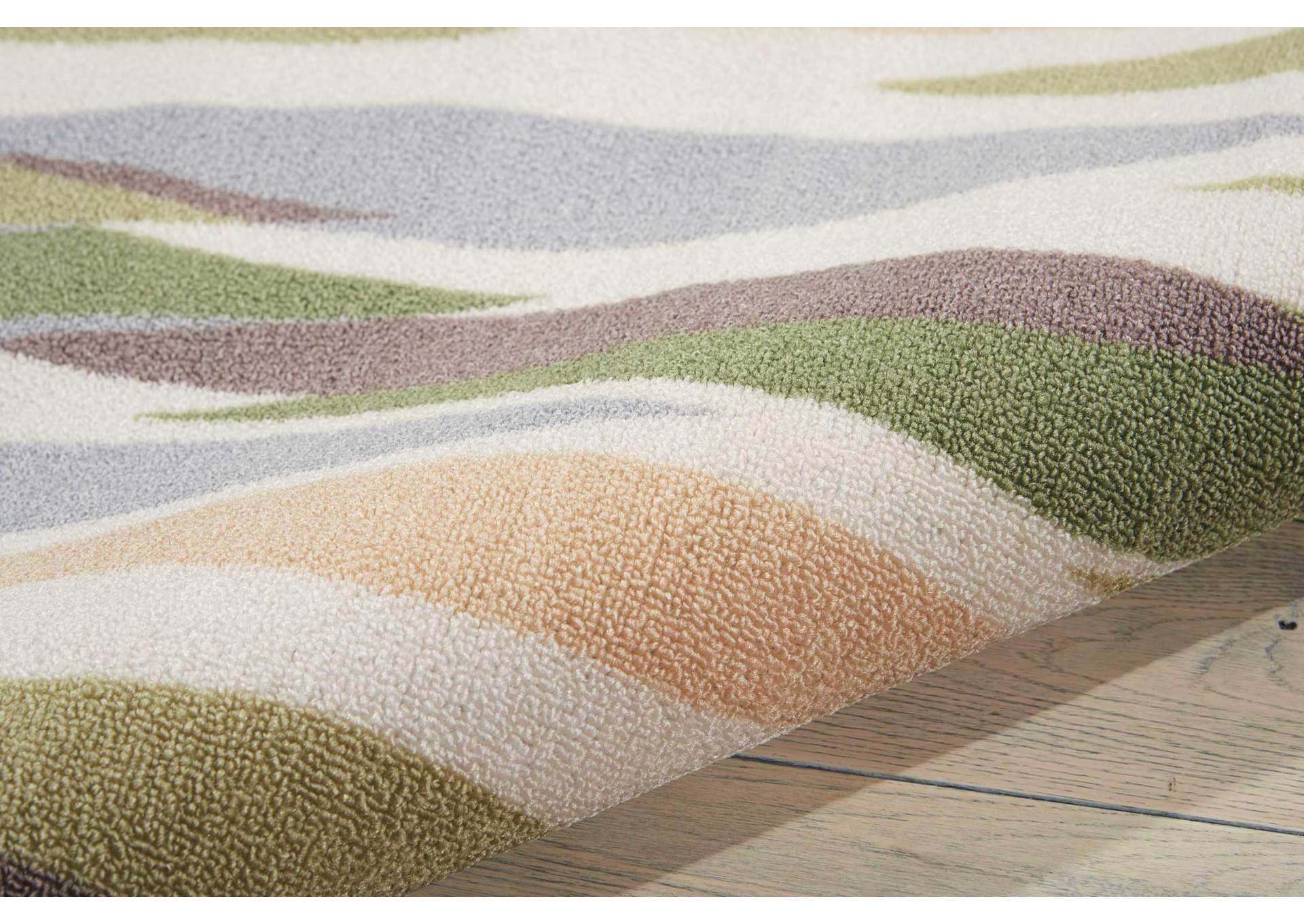 Waverly Sun N Shade SND01 Purple 5'x8' Area Rug,Nourison