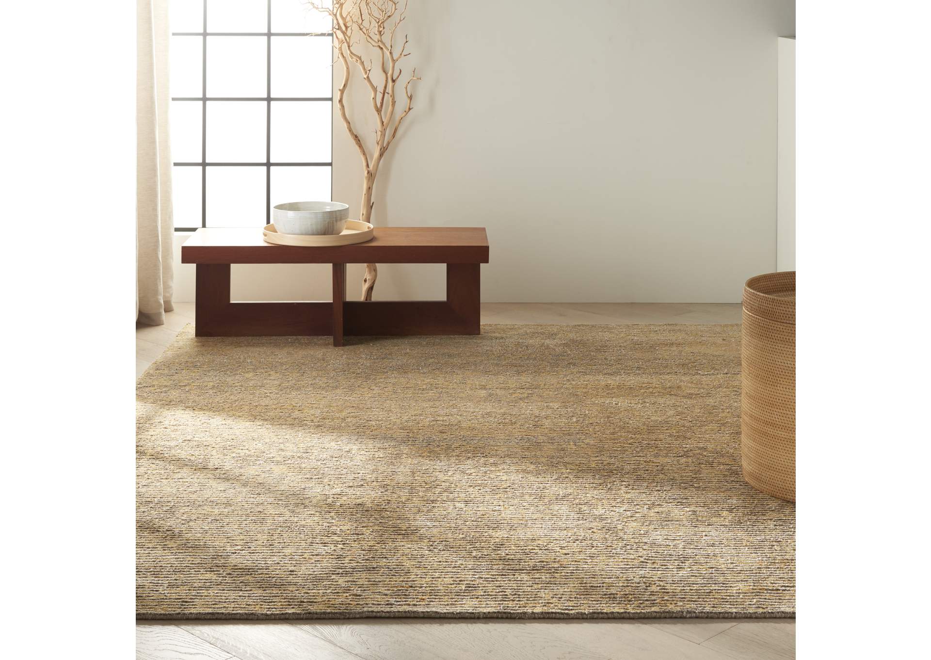 Calvin Klein Home Mesa MSA01 Grey 9'x12' Rug,Nourison