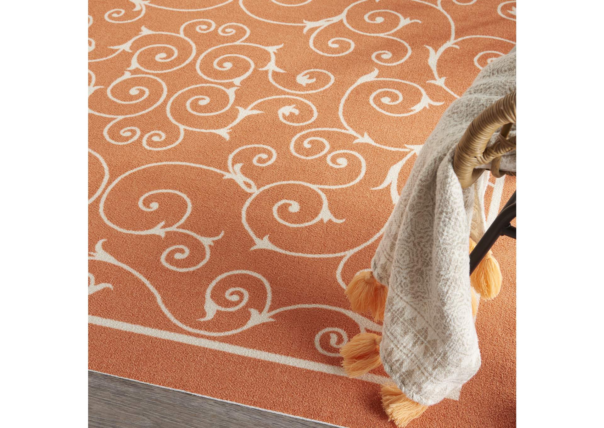 Nourison Home & Garden 5' Square Area Rug,Nourison