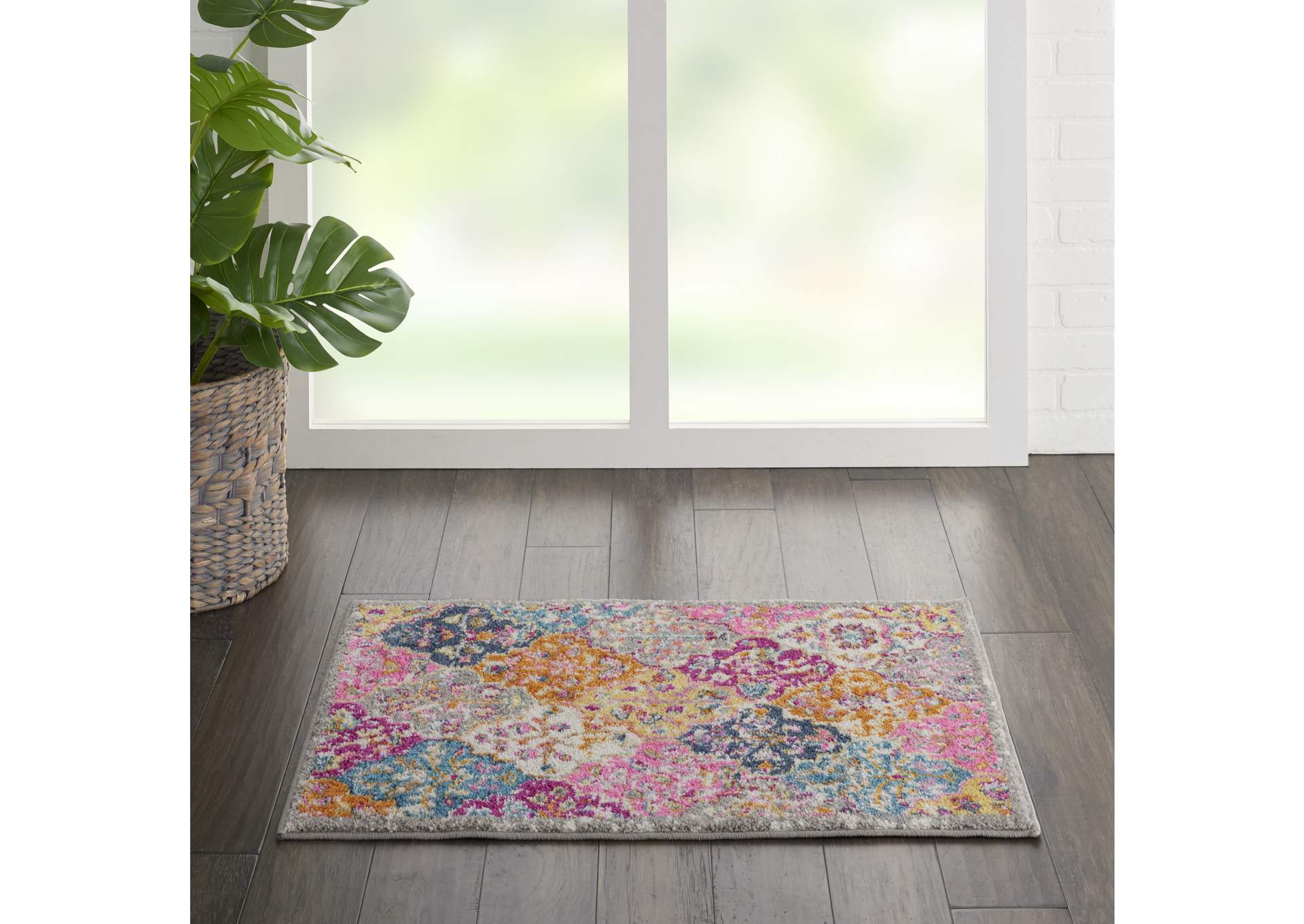 Nourison Passion Bohemian Multi Colored Area Rug,Nourison