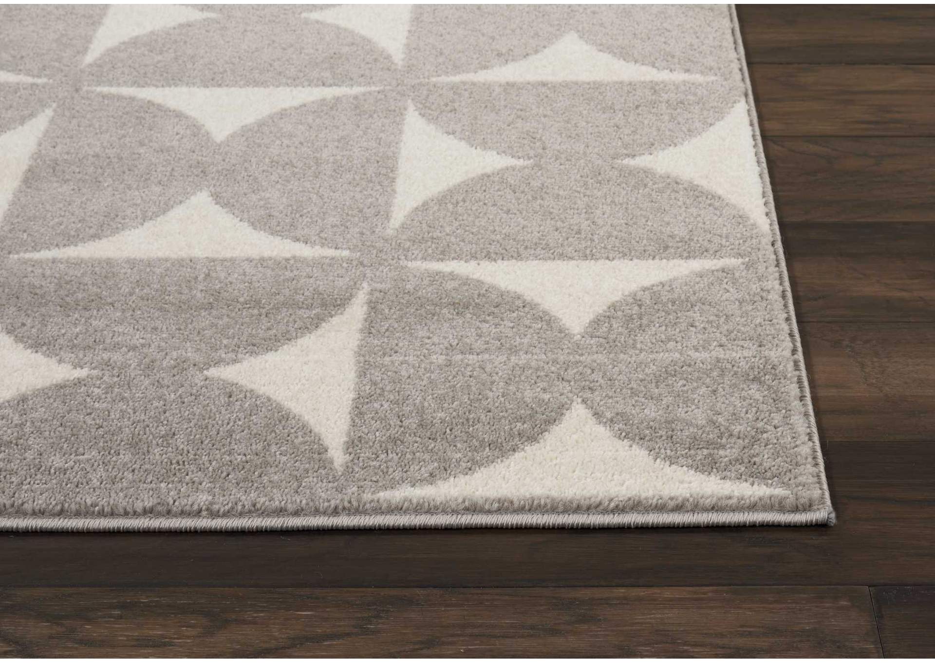 Nourison Harper DS301 Grey 8'x10' Large Rug,Nourison
