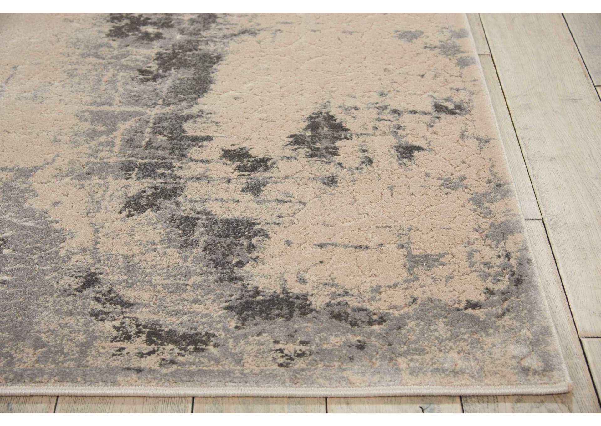 kathy ireland Home Heritage KI354 Beige 5'x7' Area Rug,Nourison