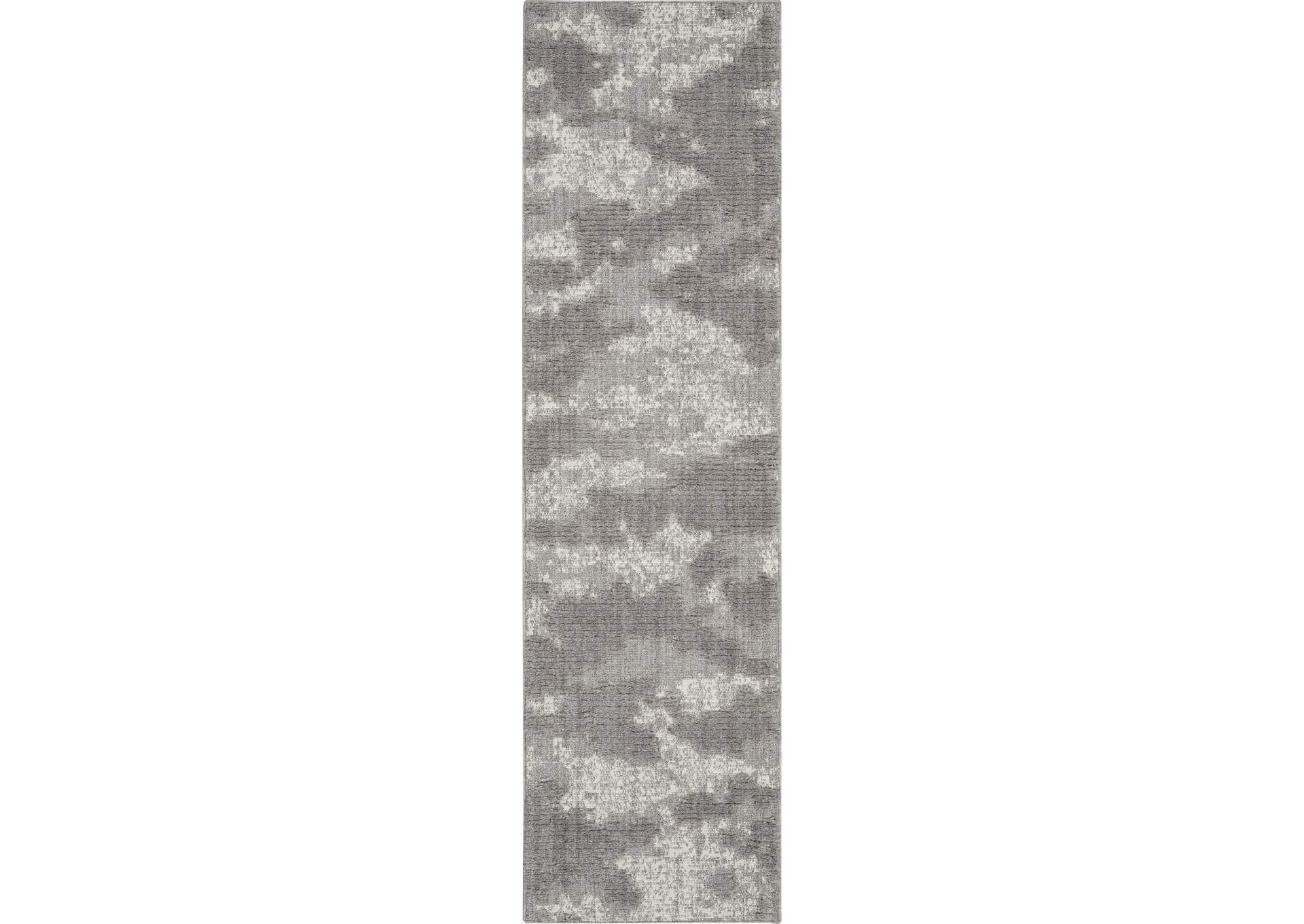 Nourison Zermatt 8' Runner Ivory Neutral Area Rug,Nourison