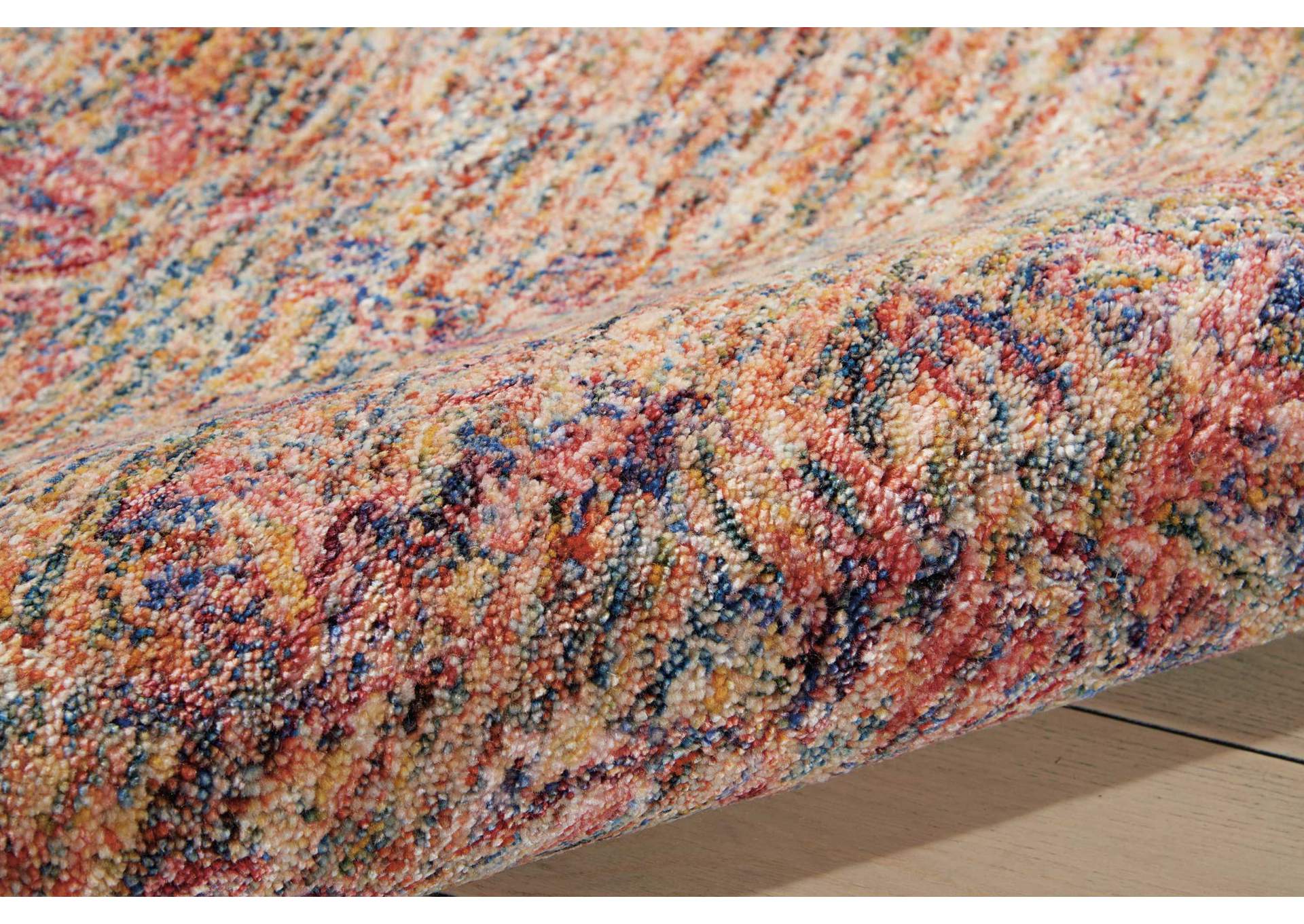 Nourison Gemstone GEM02 Purple Multicolor 9'x12' Rug,Nourison