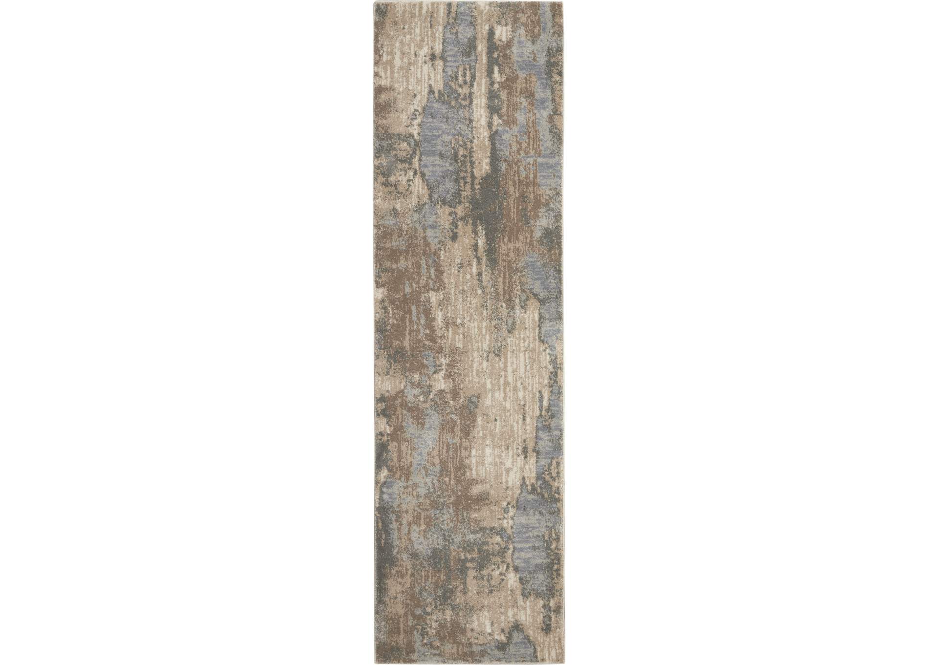 Kathy Ireland Moroccan Celebration 8' Runner Area Rug,Nourison