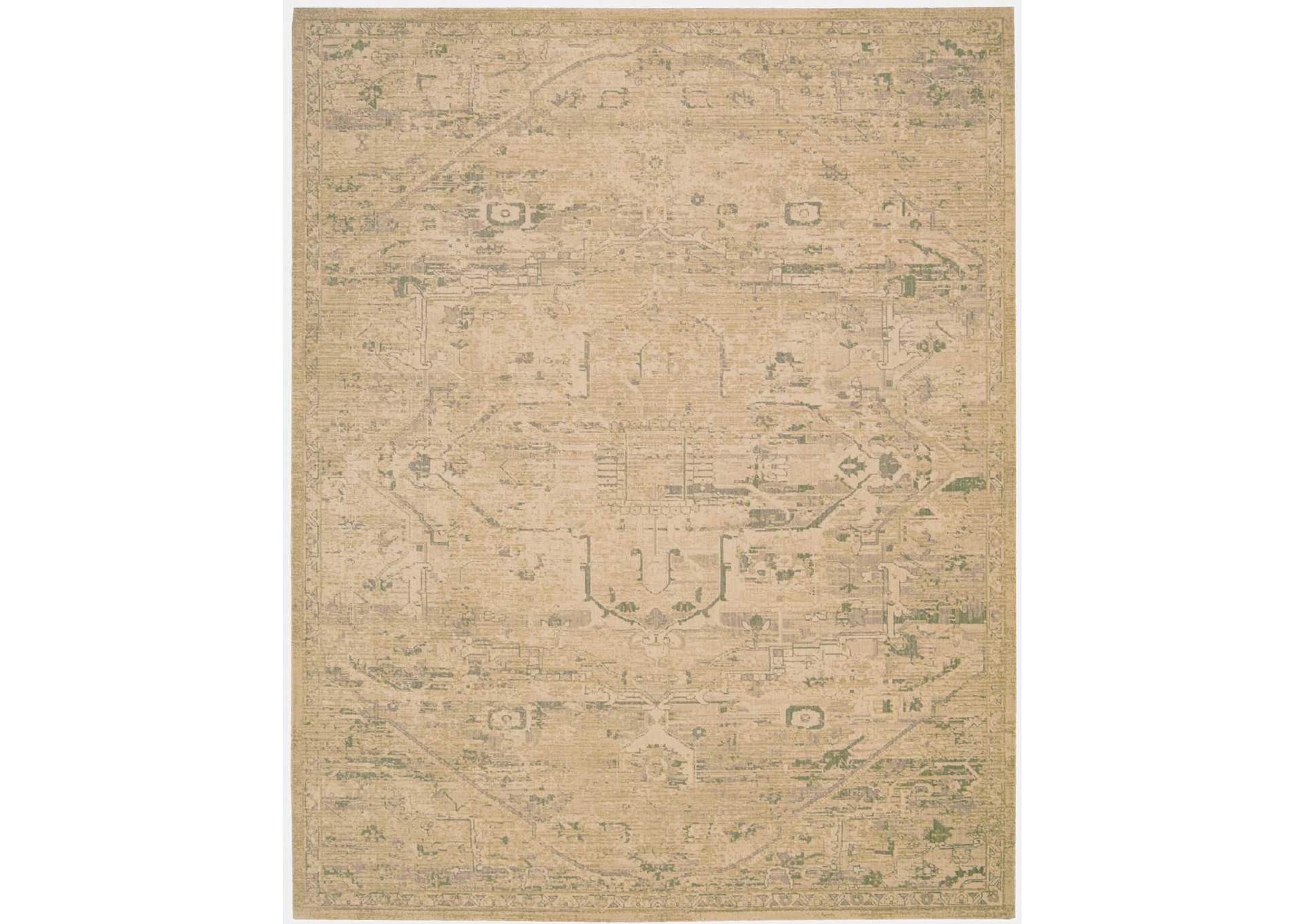 Nourison Silk Elements SKE14 Beige 10'x14' Rug,Nourison