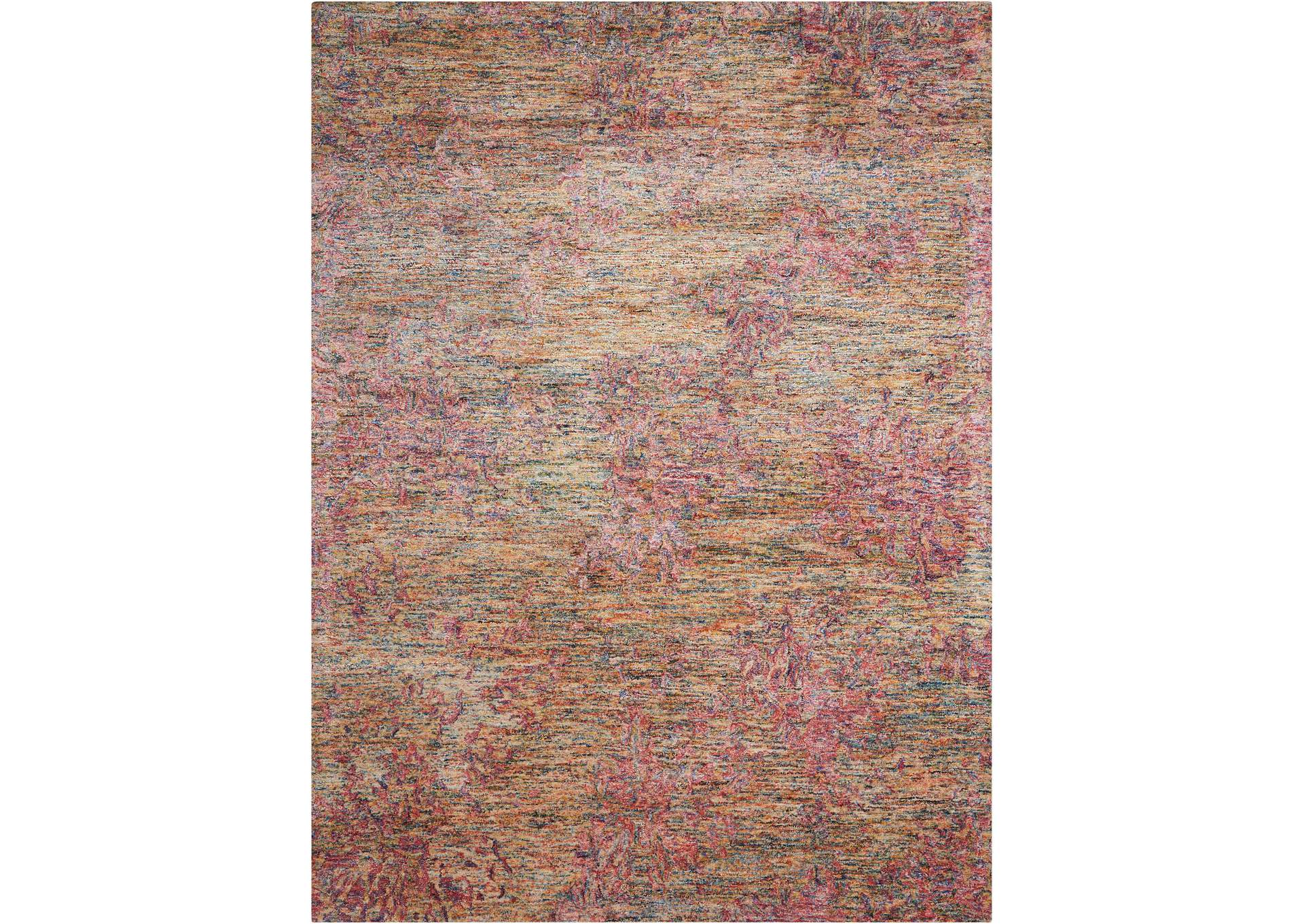 Nourison Gemstone GEM02 Purple Multicolor 10'x14' Rug,Nourison