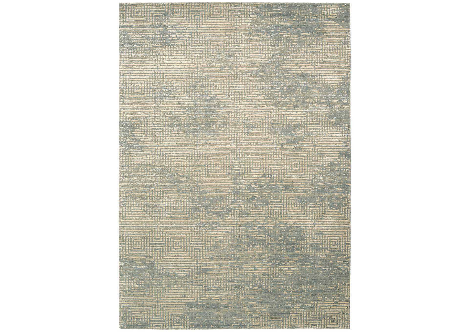 Calvin Klein Home Maya MAY01 Mineral 5'x8' Area Rug,Nourison