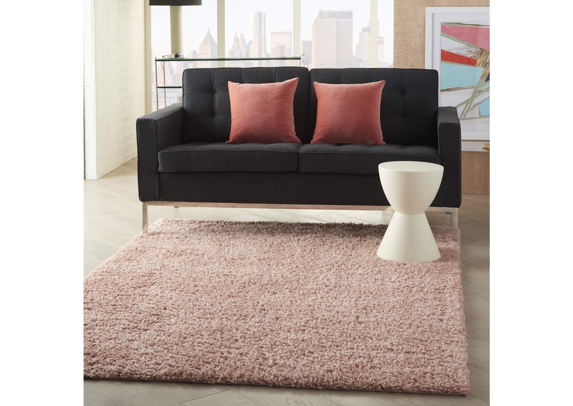 Nourison Malibu Shag 5' x 7' Area Rug,Nourison