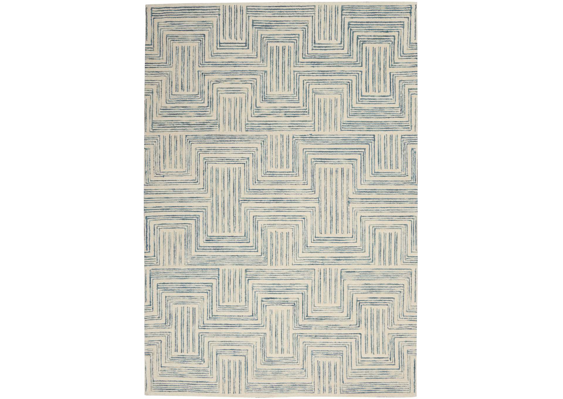 Nourison Interlock 4' x 6' Area Rug,Nourison