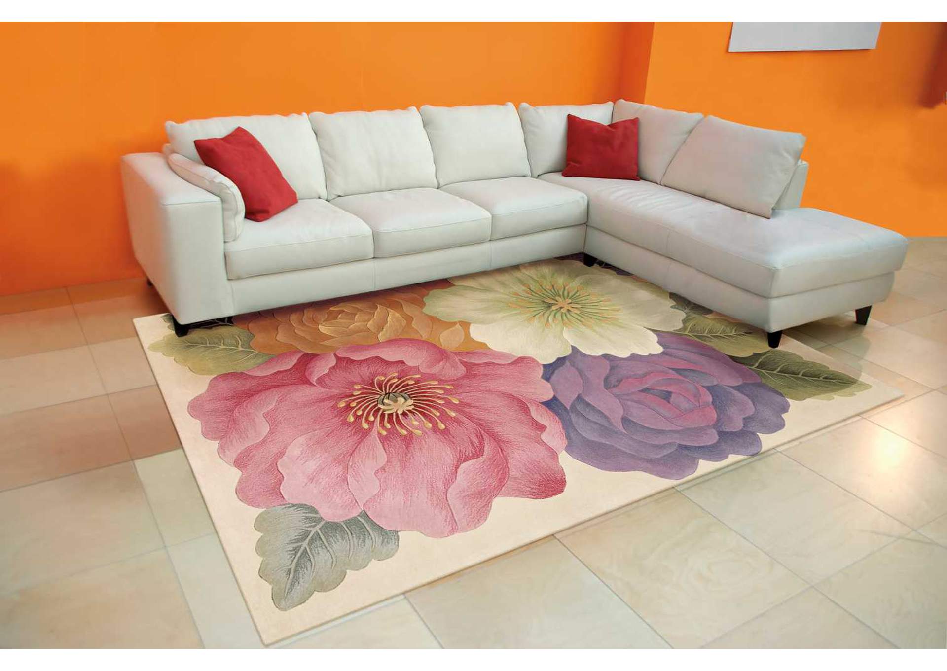 Nourison Tropics TS10 Multicolor 8'x10' Rug,Nourison