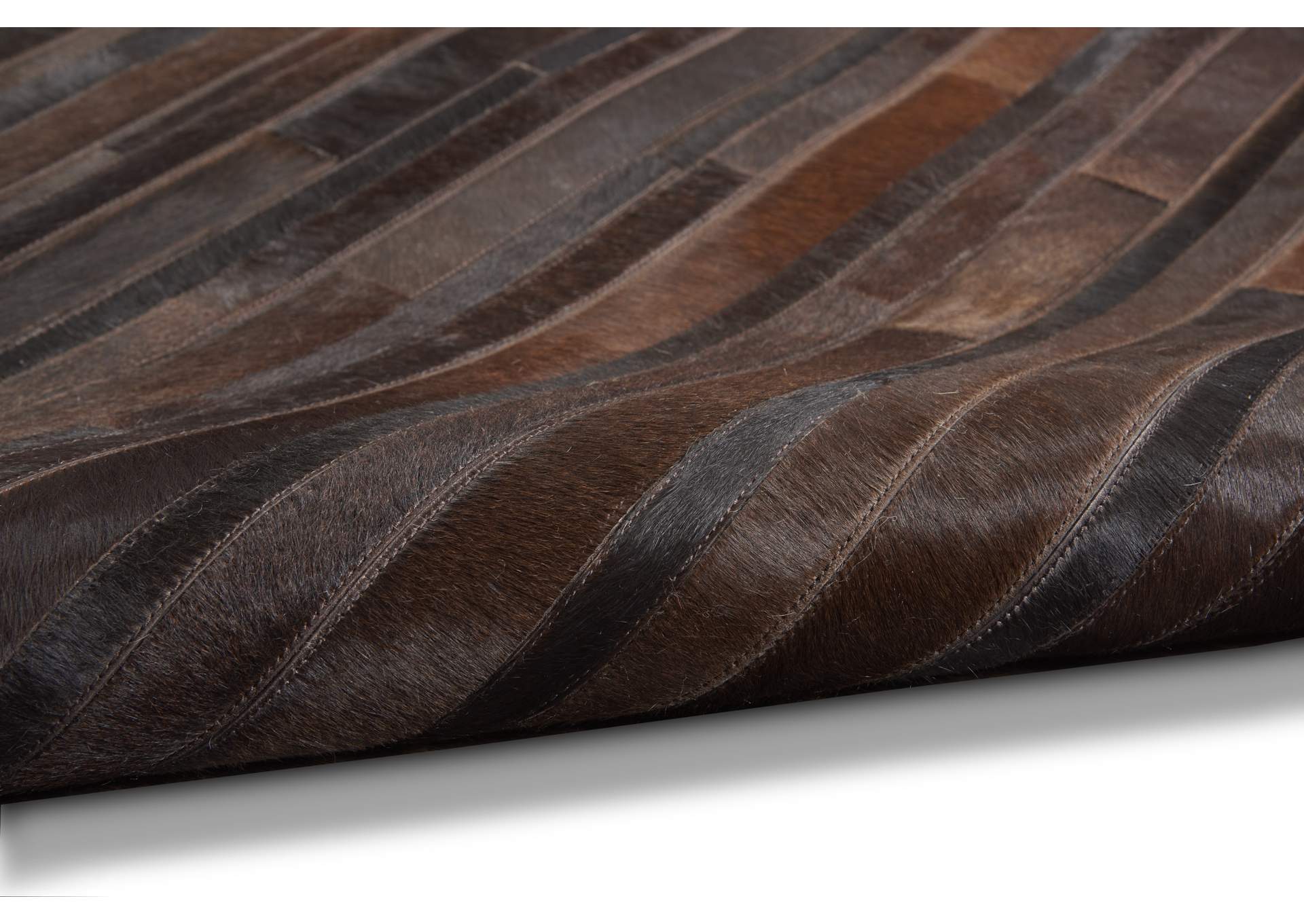 Calvin Klein Home Prairie PRA1 Brown 4'x6' Area Rug,Nourison