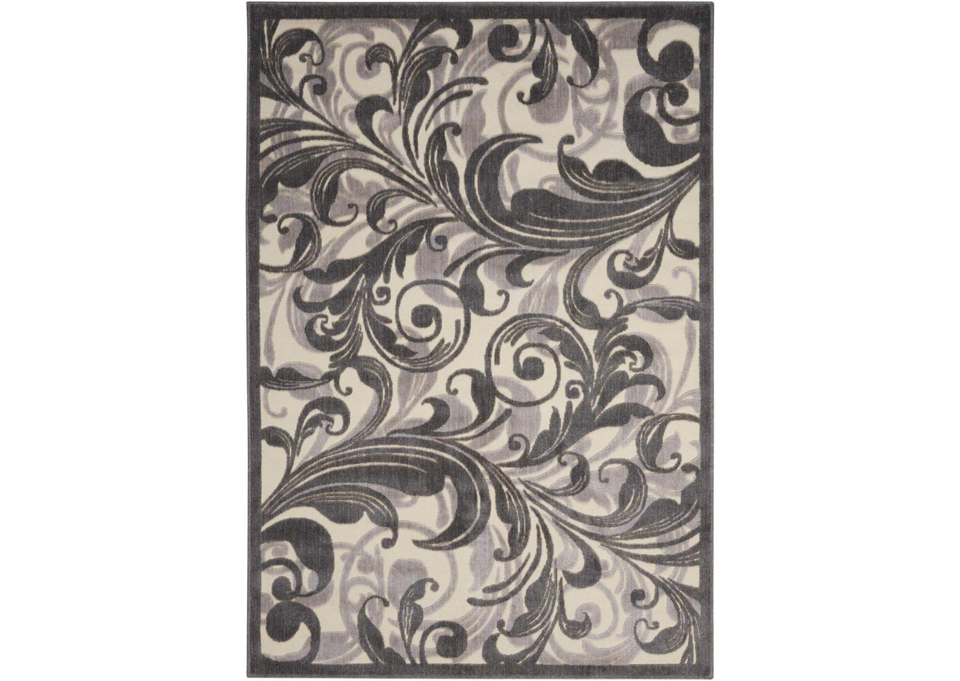 Nourison Graphic Illusions GIL01 Multicolor 5'x8' Area Rug,Nourison