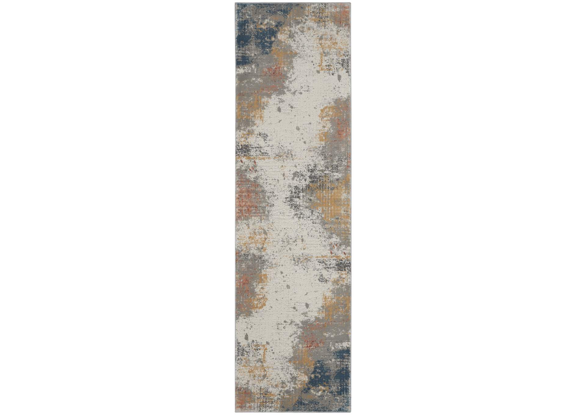 Nourison Rustic Textures 8' Runner Area Rug,Nourison