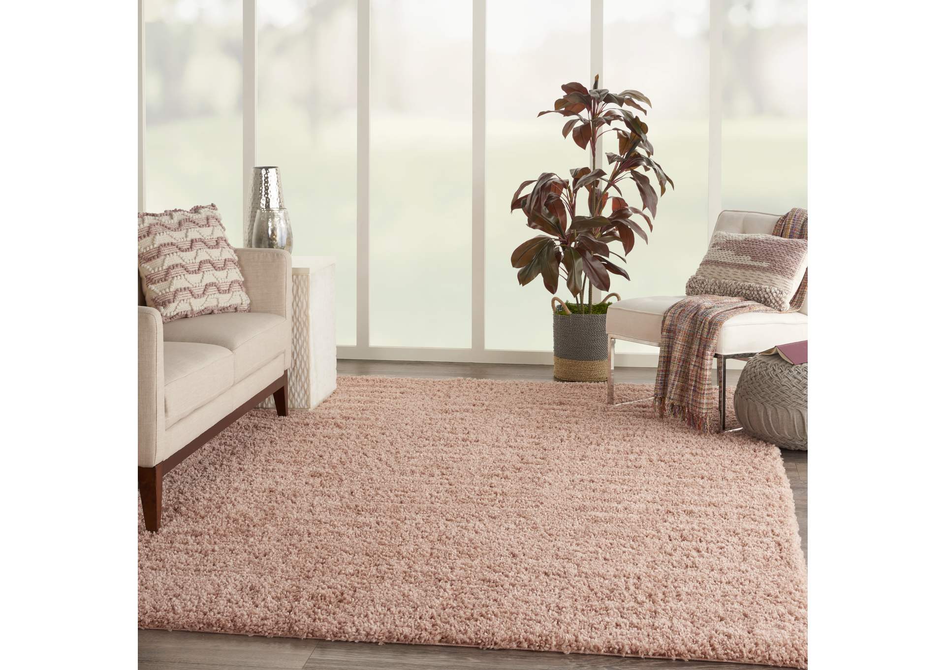 Nourison Malibu Shag 7' x 10' Area Rug,Nourison