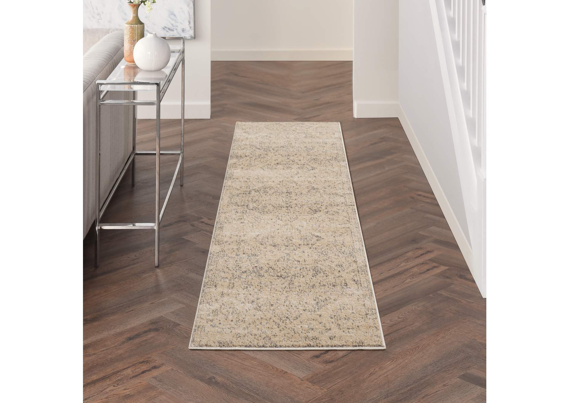 Nourison Tranquil 7' Runner Area Rug,Nourison