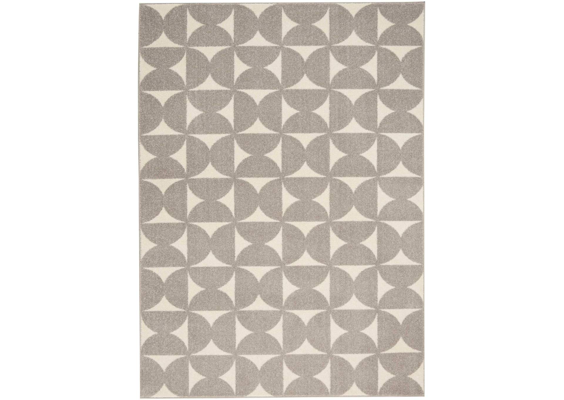 Nourison Harper DS301 Grey 5'x7' Area Rug,Nourison