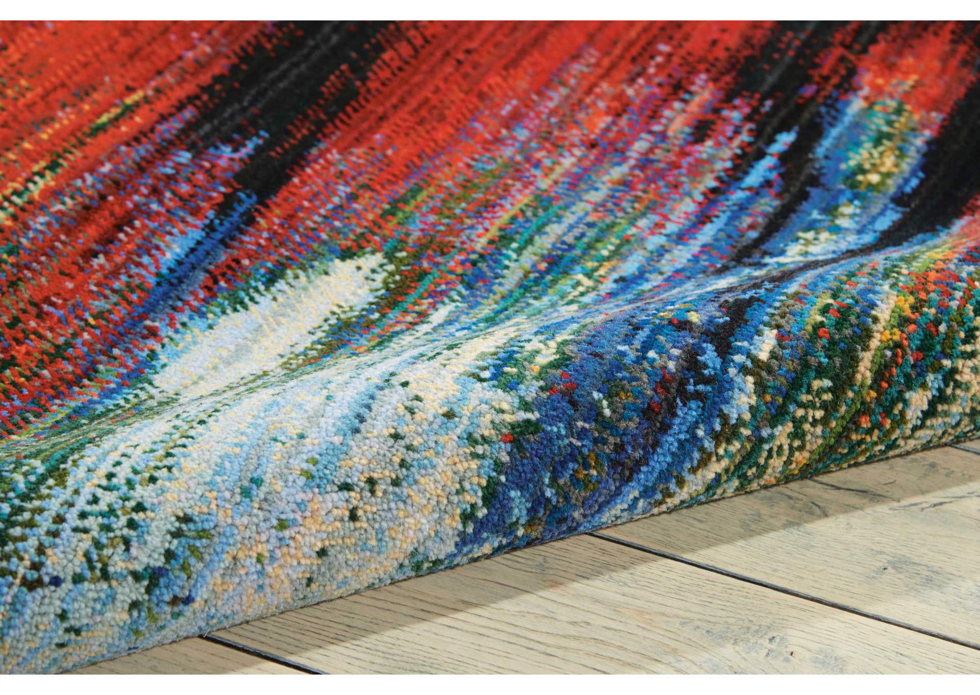 Nourison Chroma CRM05 Multicolor 10'x13' Oversized Rug,Nourison