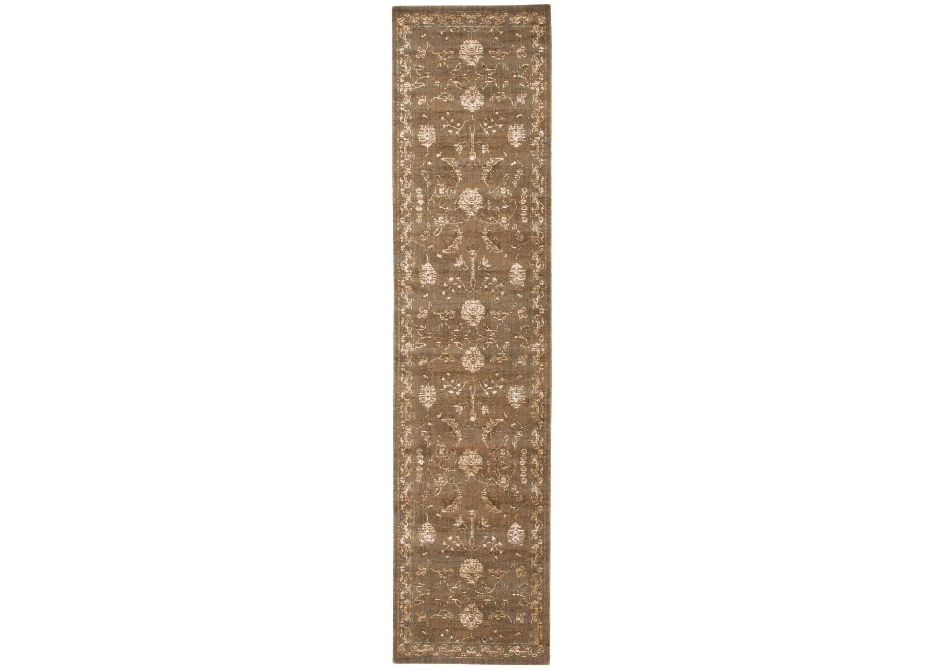 Nourison Silk Elements SKE02 10' Runner Hallway Rug,Nourison