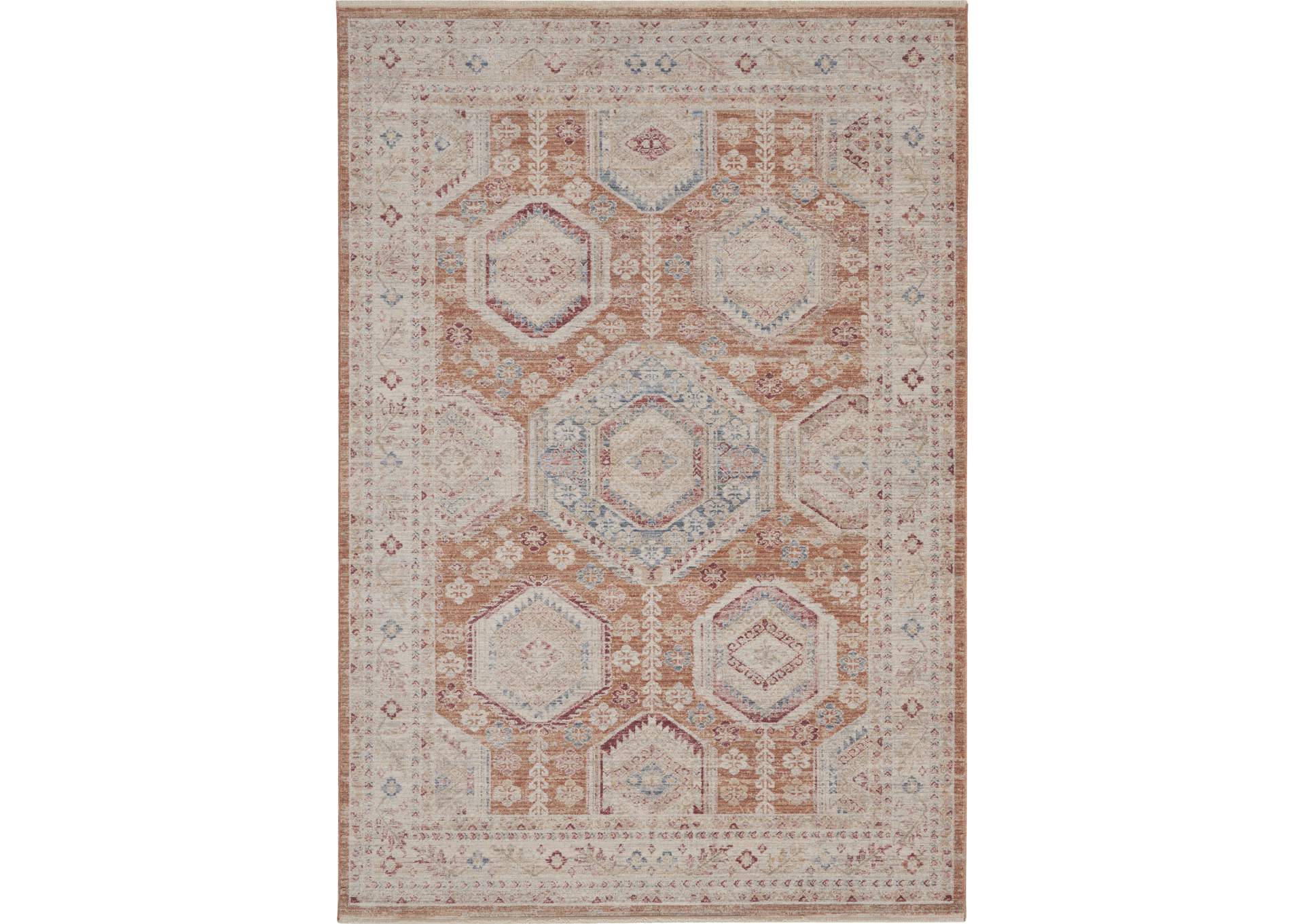 Nourison Homestead 5'x8' Traditional Area Rug,Nourison