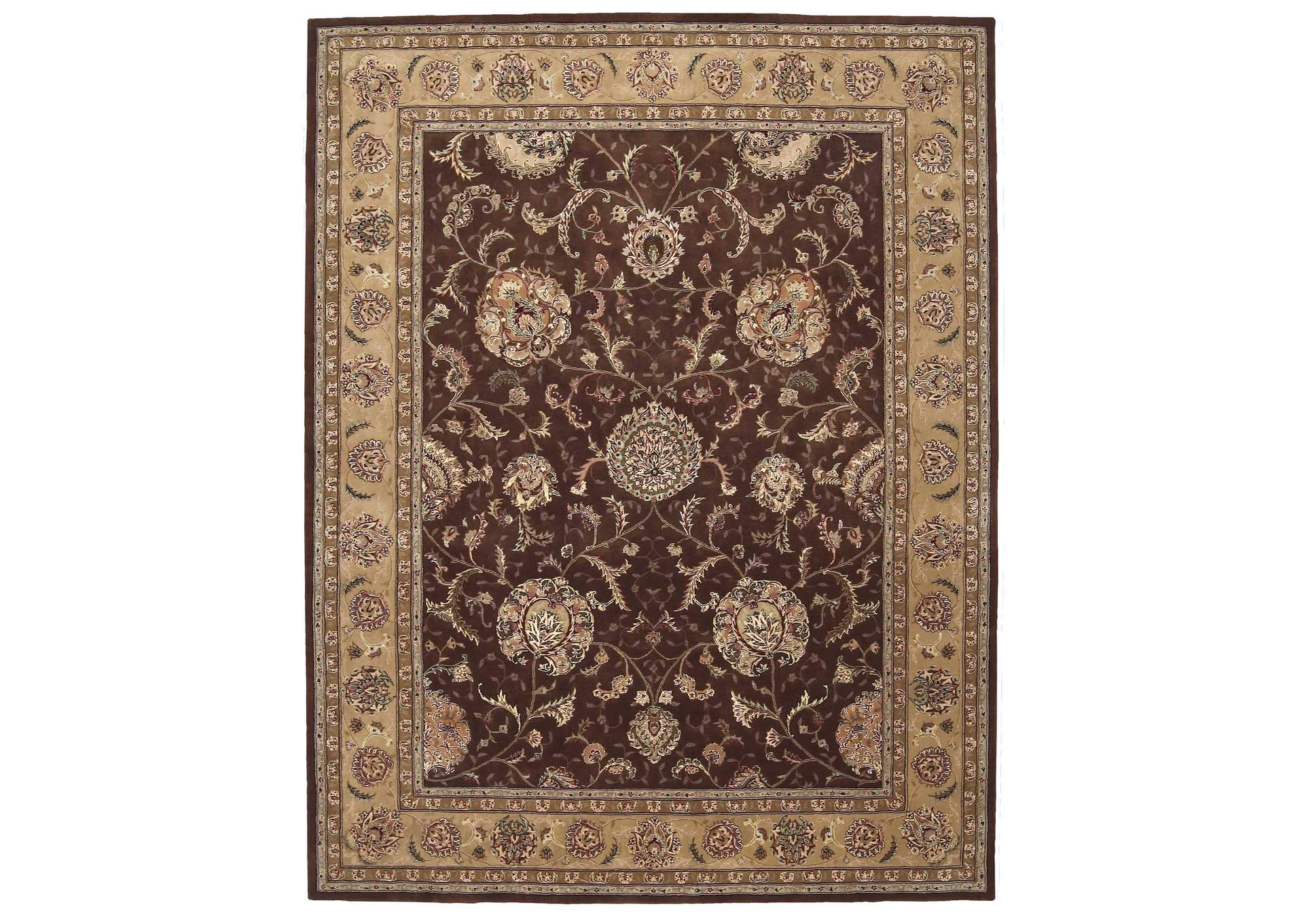 Nourison 2000 2206 Brown 12'x15' Area Rug,Nourison