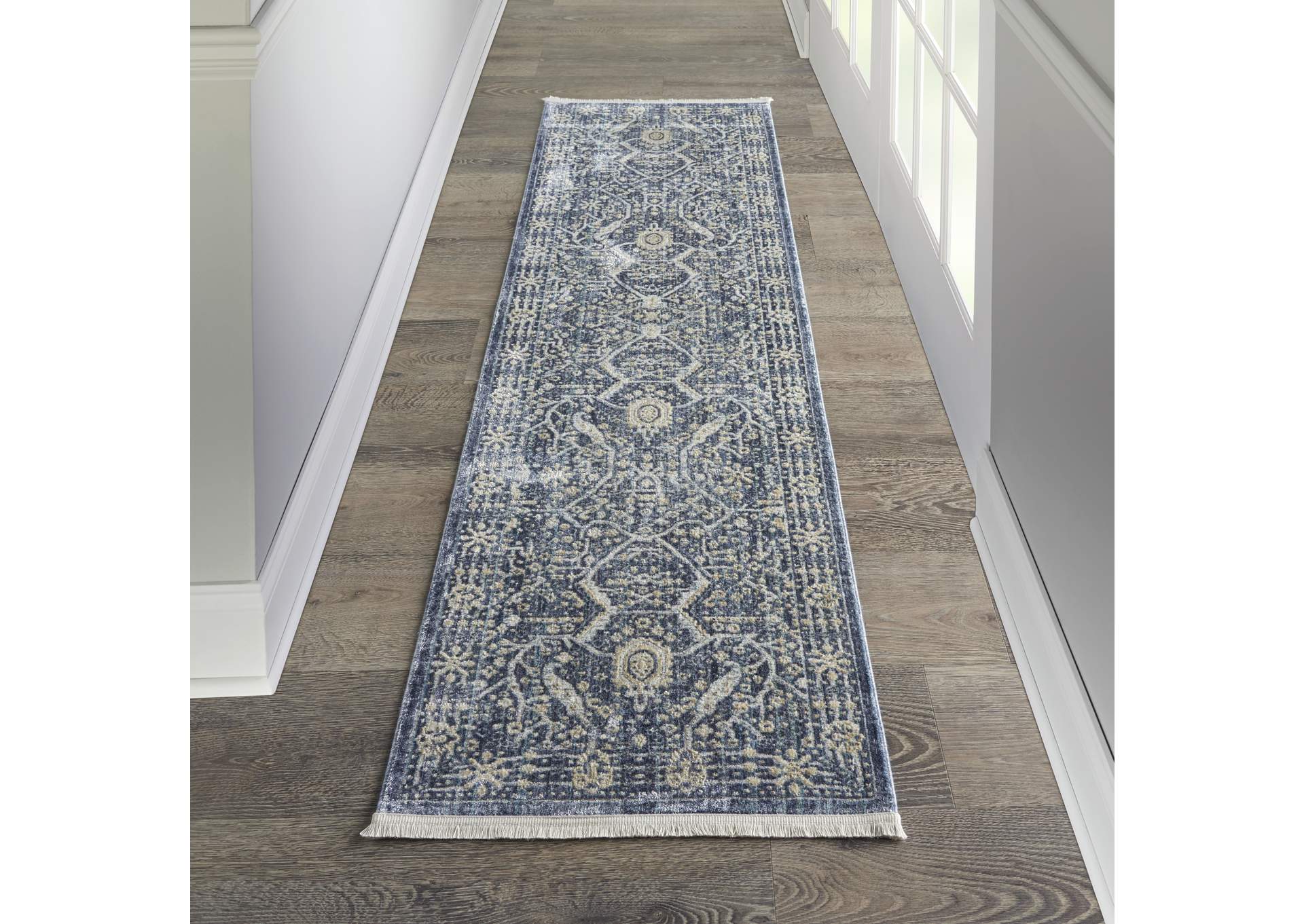 Nourison Lustrous Weave 8' Runner Area Rug,Nourison