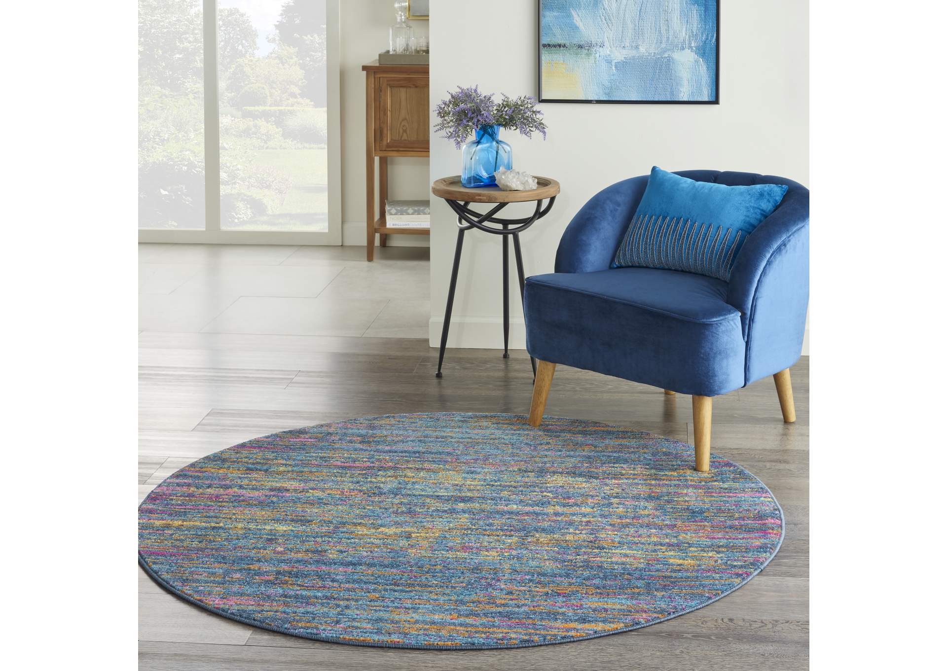 Nourison Passion 5' Round Area Rug,Nourison