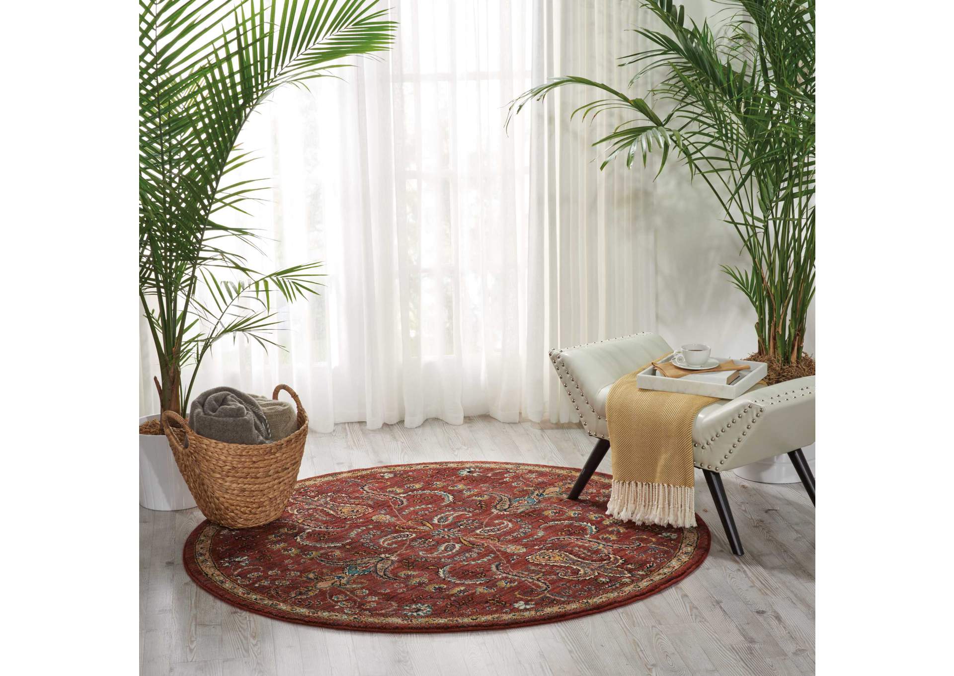 Nourison 2020 NR204 5' Round Area Rug,Nourison