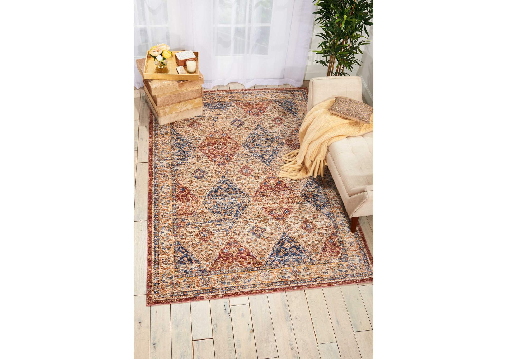 Nourison Lagos LAG05 Multicolor 8'x12' Oversized Rug,Nourison
