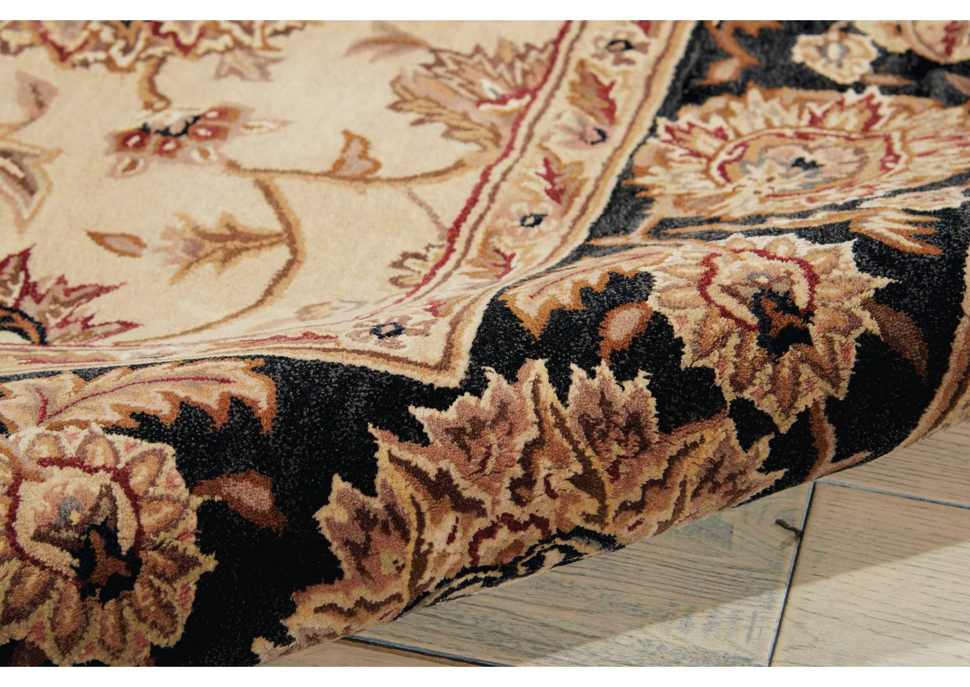 Nourison 2000 2207 Beige 12' Runner Area Rug,Nourison