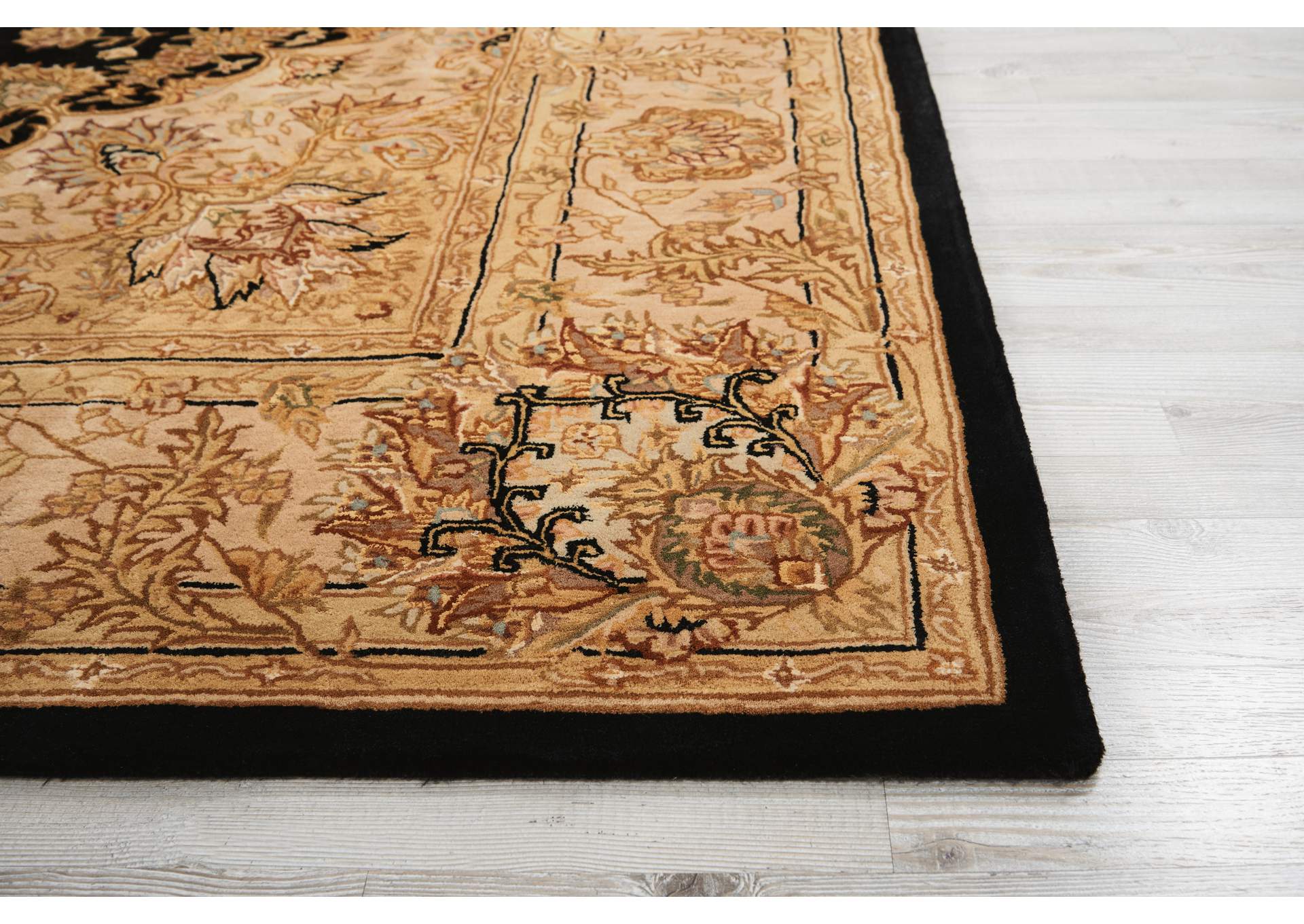 Nourison 2000 2233 Black 8'x10' Area Rug,Nourison