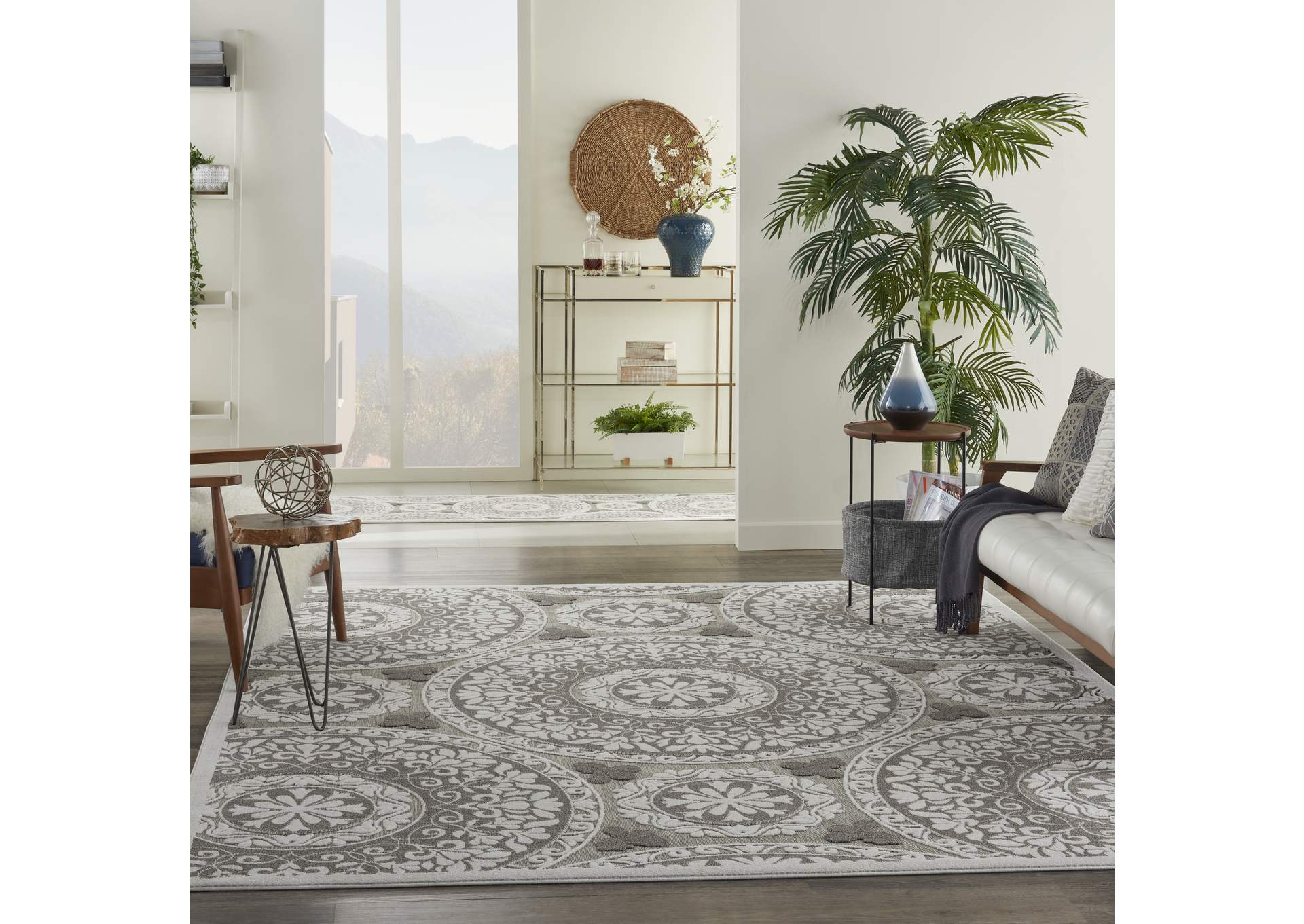 Nourison Key Largo 9'x12' Taupe Area Rug,Nourison