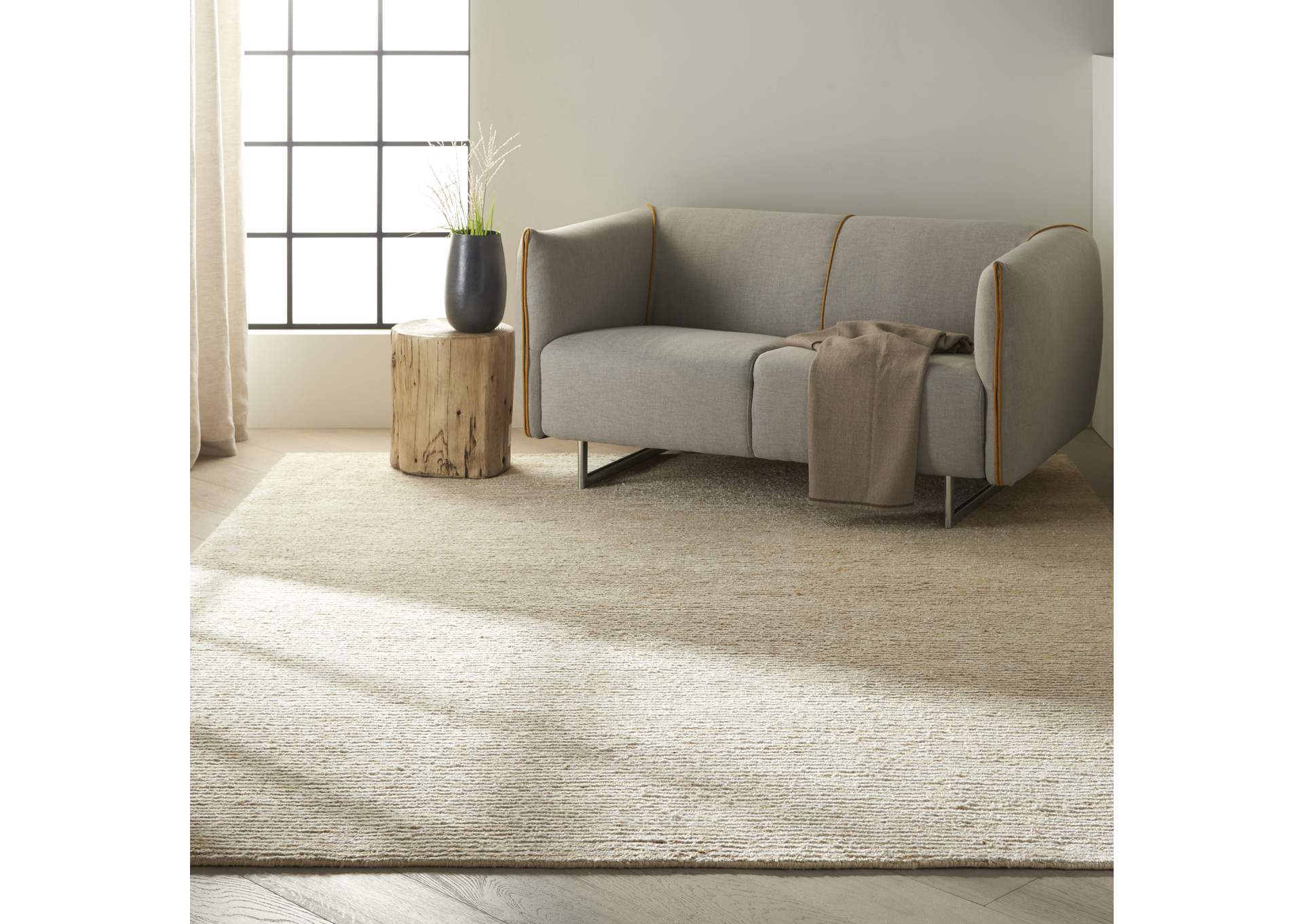 Calvin Klein Home Mesa MSA01 Beige 8'x10' Rug,Nourison