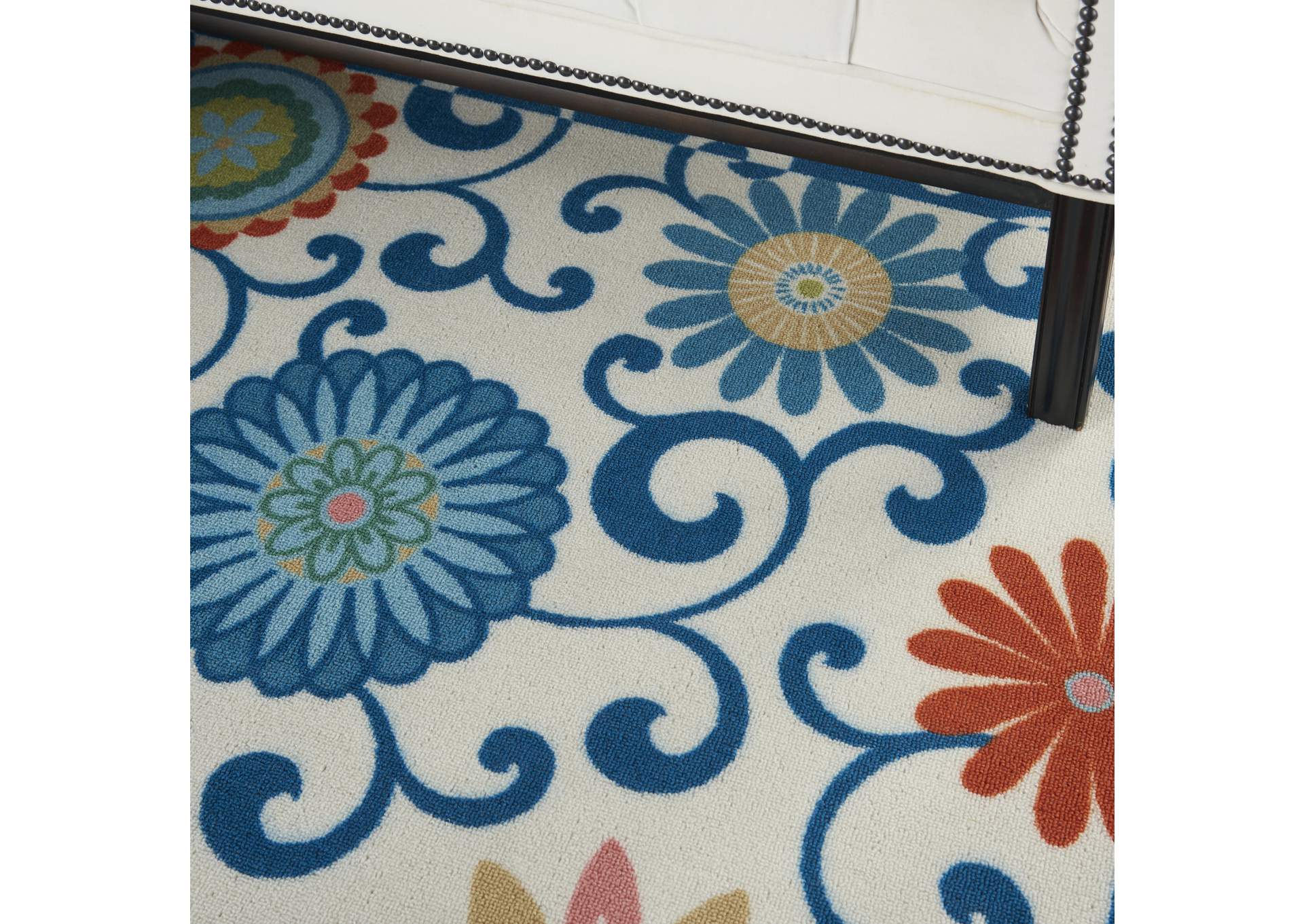 Waverly Wav01/Sun & Shade 4' x 6' Area Rug,Nourison