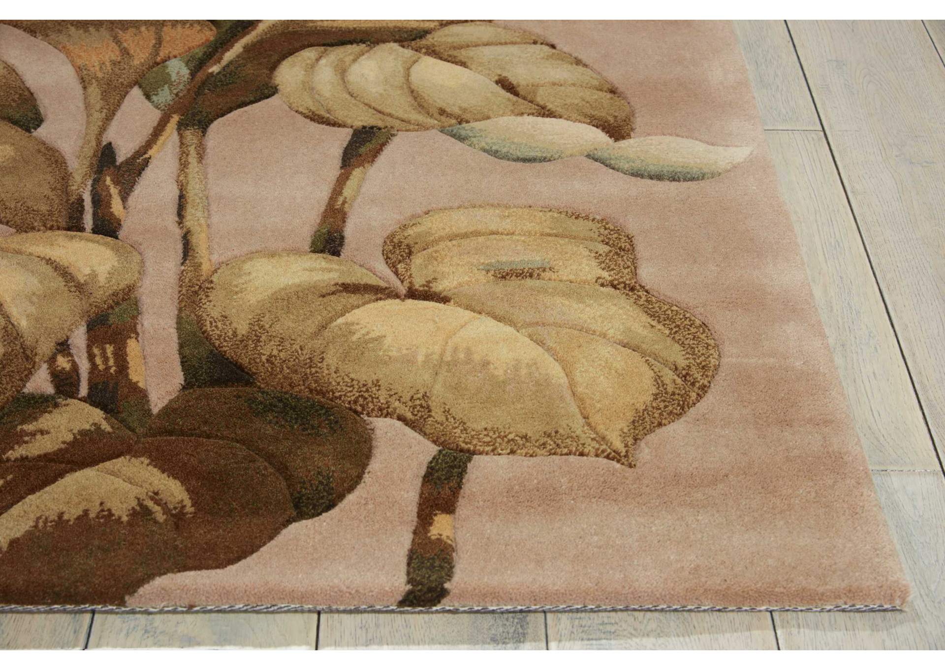 Nourison Tropics TS04 Beige 4'x6' Area Rug,Nourison
