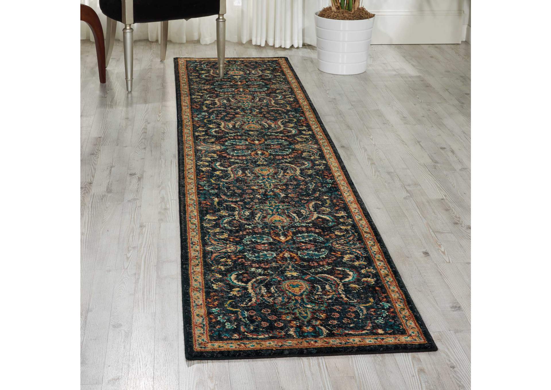 Nourison 2020 NR204 11' Runner Area Rug,Nourison