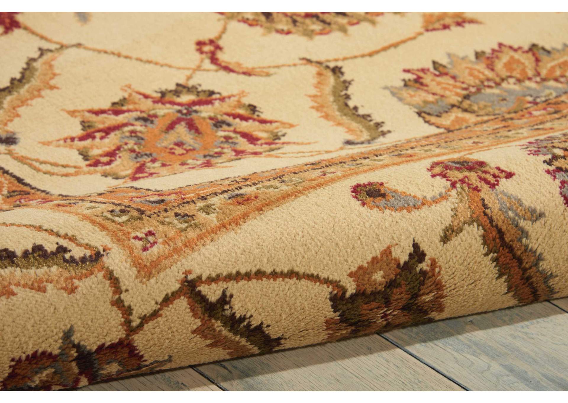 Nourison Paramount PAR09 Beige 5'x7' Area Rug,Nourison