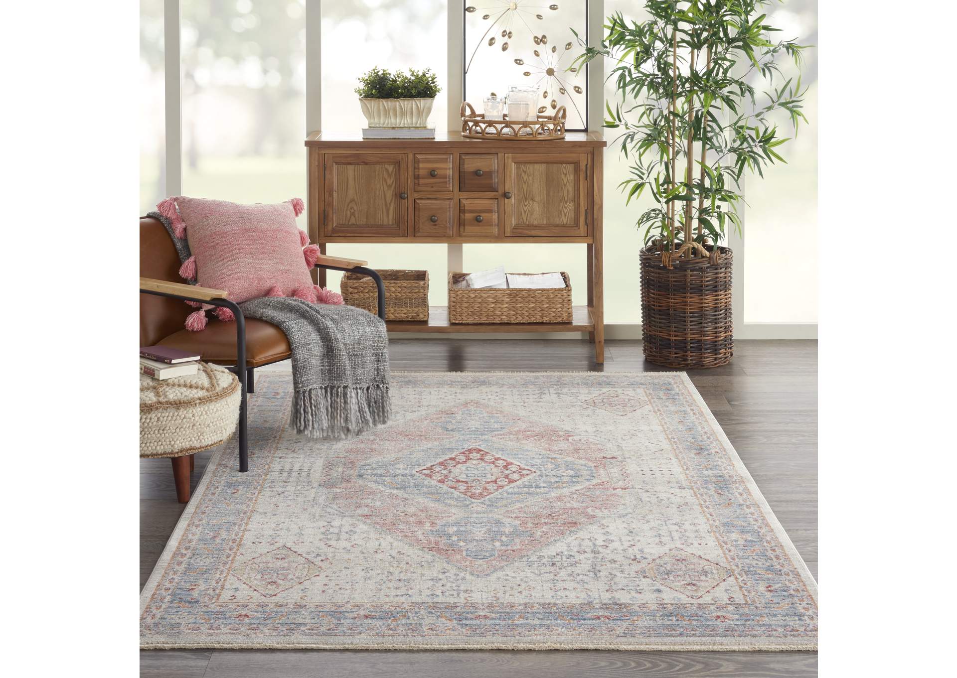 Nourison Homestead 5'x8' Traditional Area Rug,Nourison