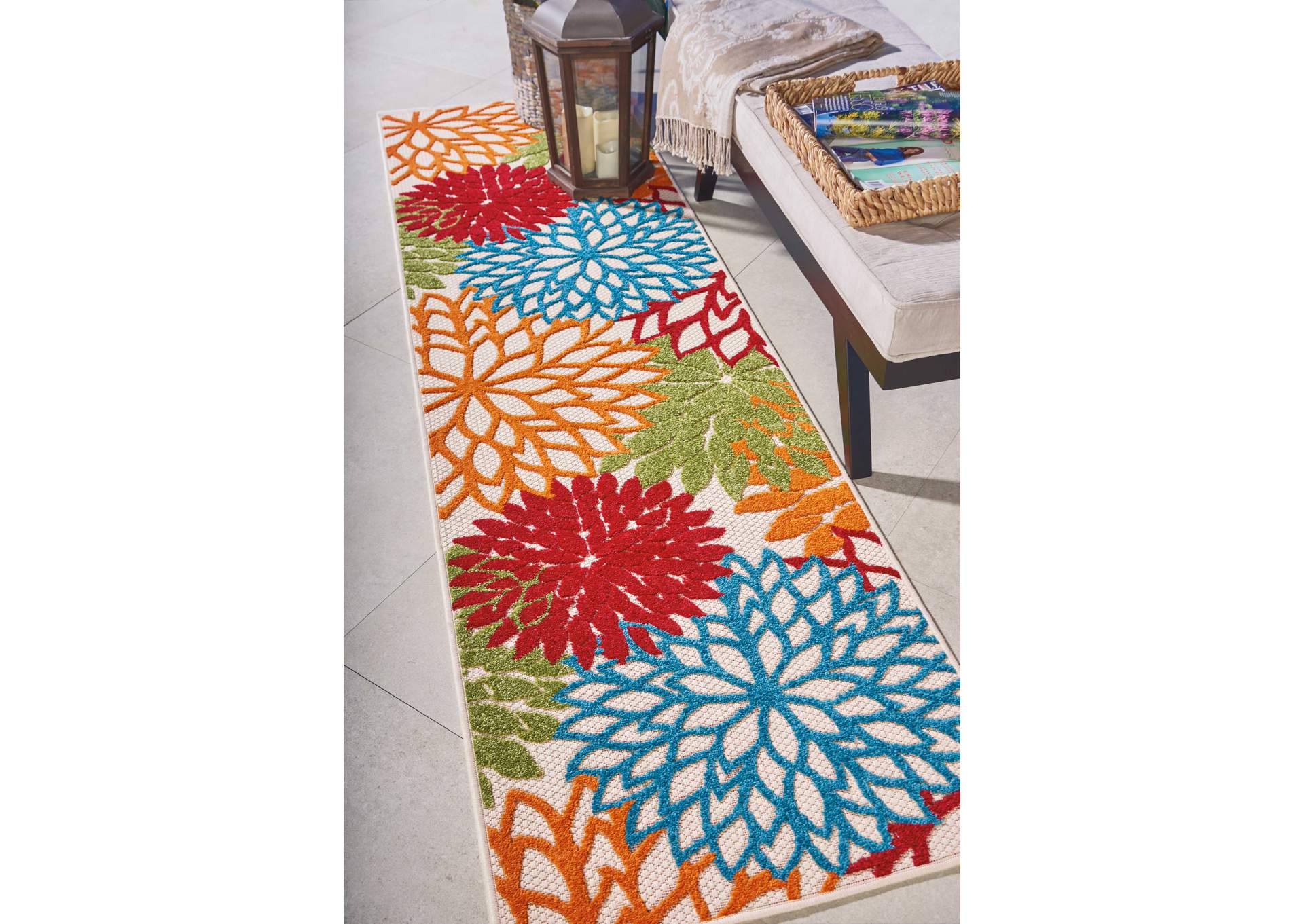 Nourison Aloha ALH05 Green Indoor-outdoor Area Rug,Nourison