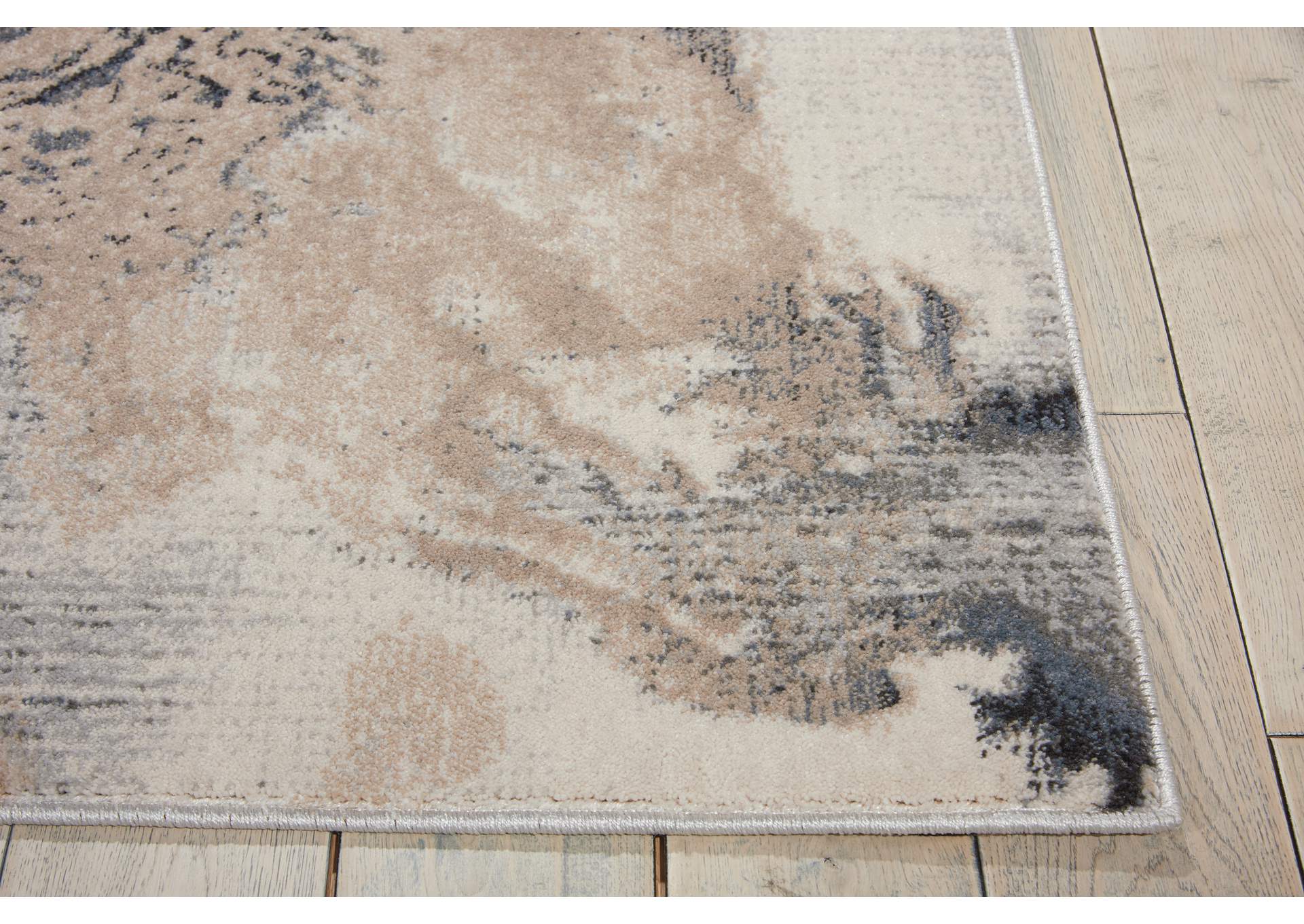 Nourison Maxell MAE08 Grey 5'x7' Area Rug,Nourison