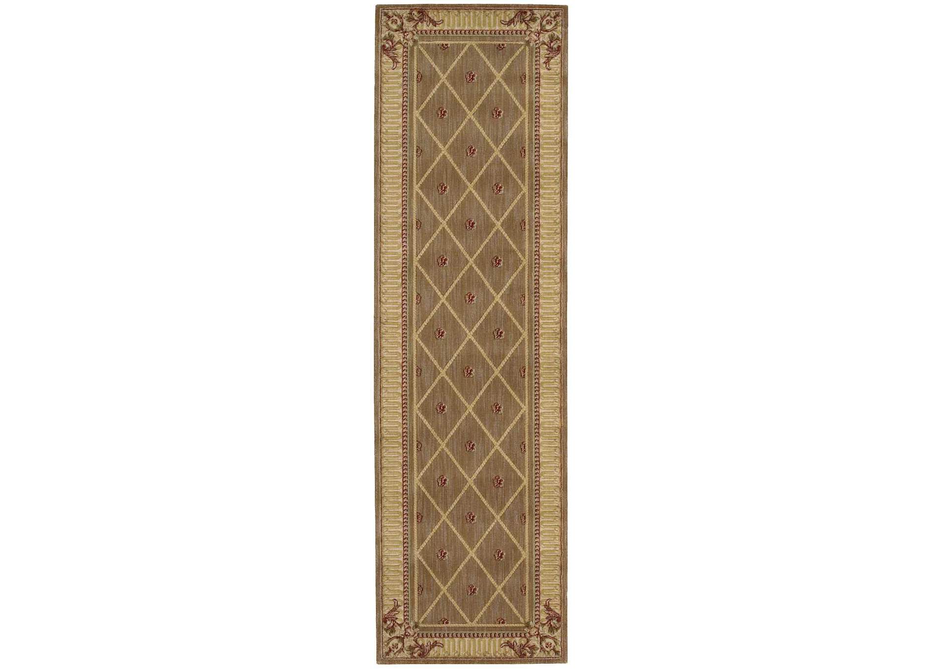 Nourison Ashton House AS03 8' Runner Hallway Rug,Nourison