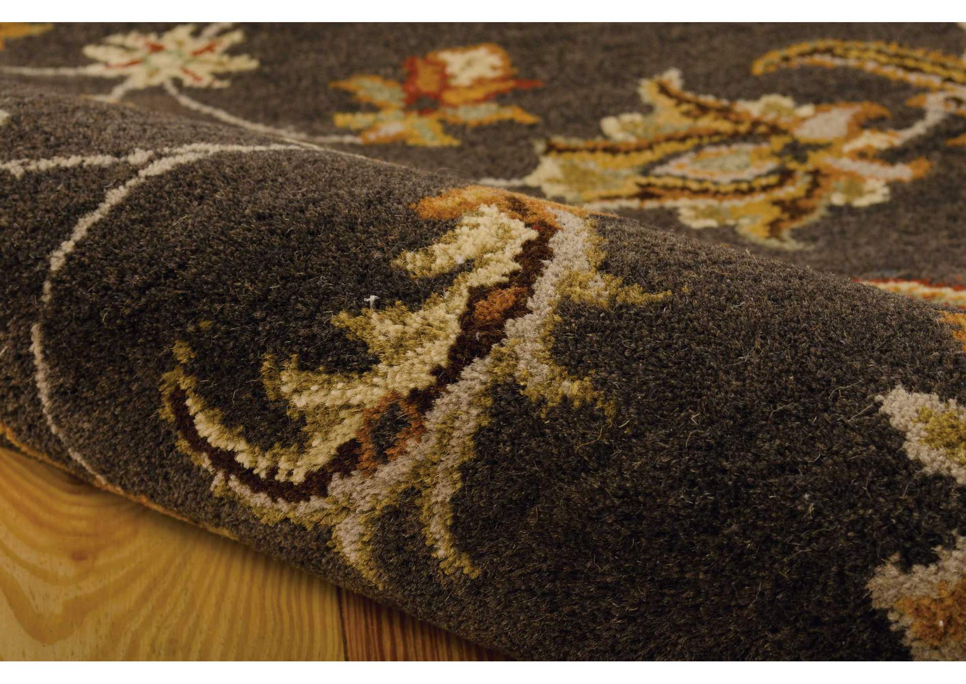 Nourison India House IH83 Black 8'x11' Rug,Nourison