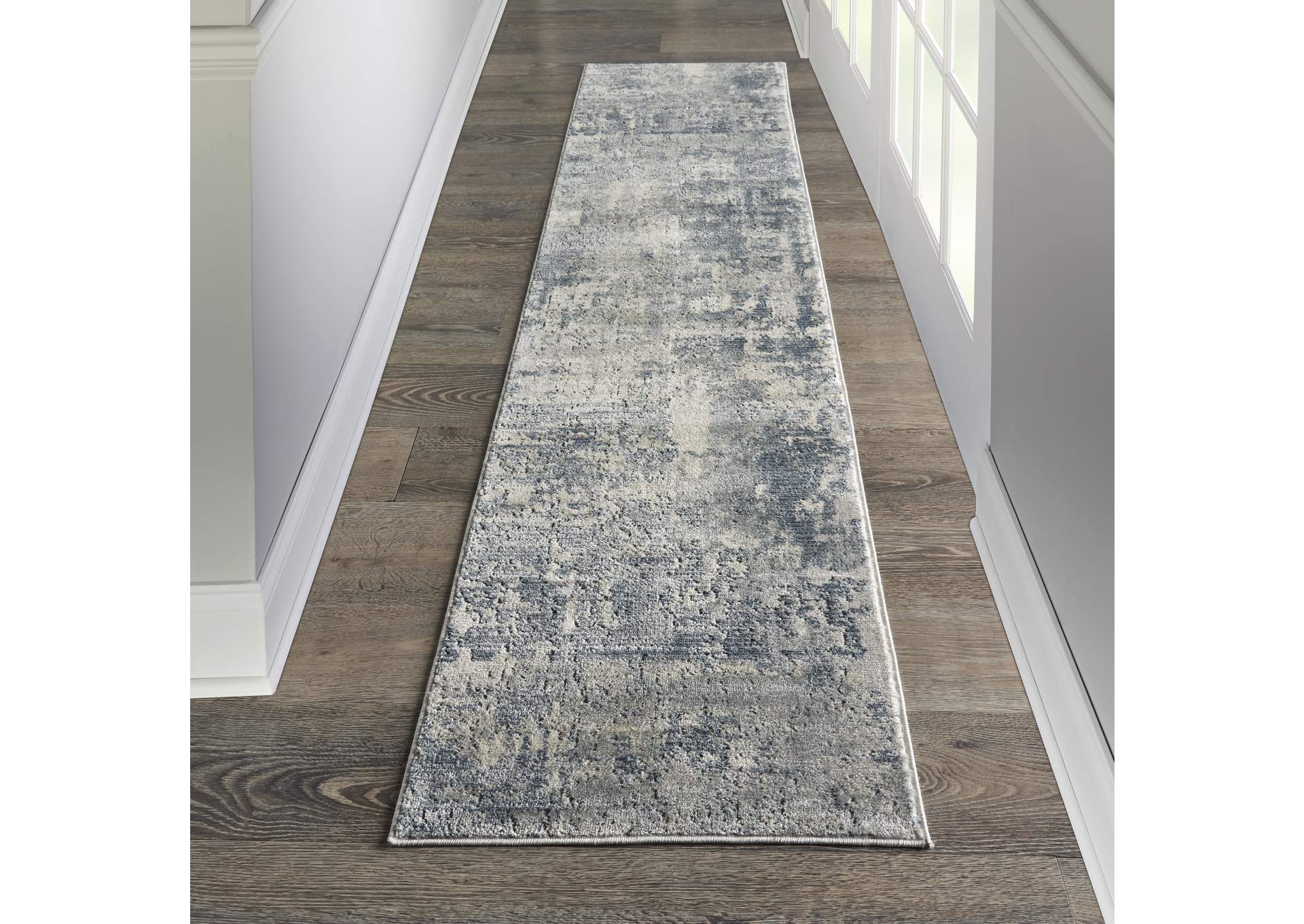 Nourison Quarry 8' Runner Rustic Area Rug,Nourison