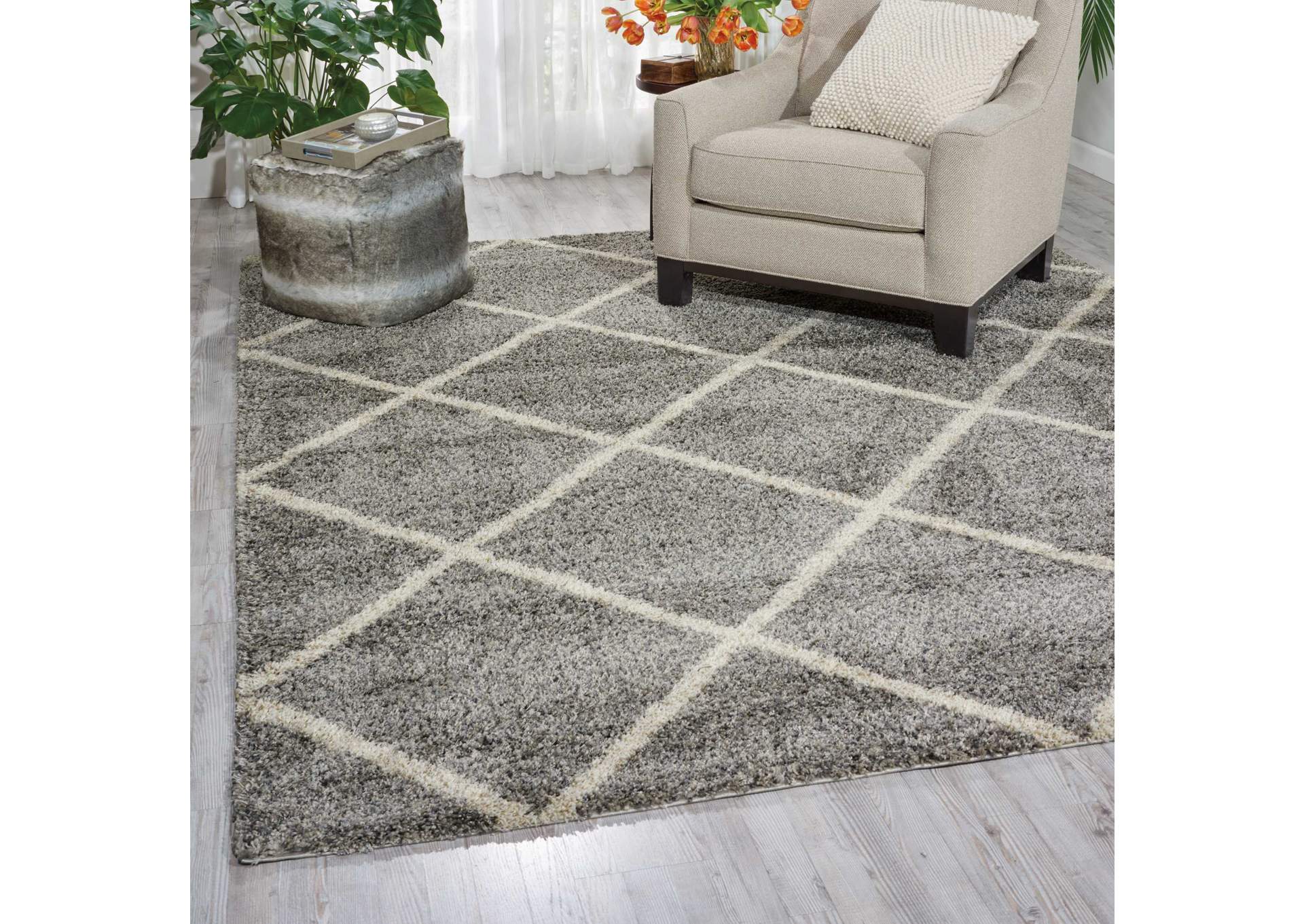 Nourison Brisbane BRI03 Beige 8'x10' Rug,Nourison