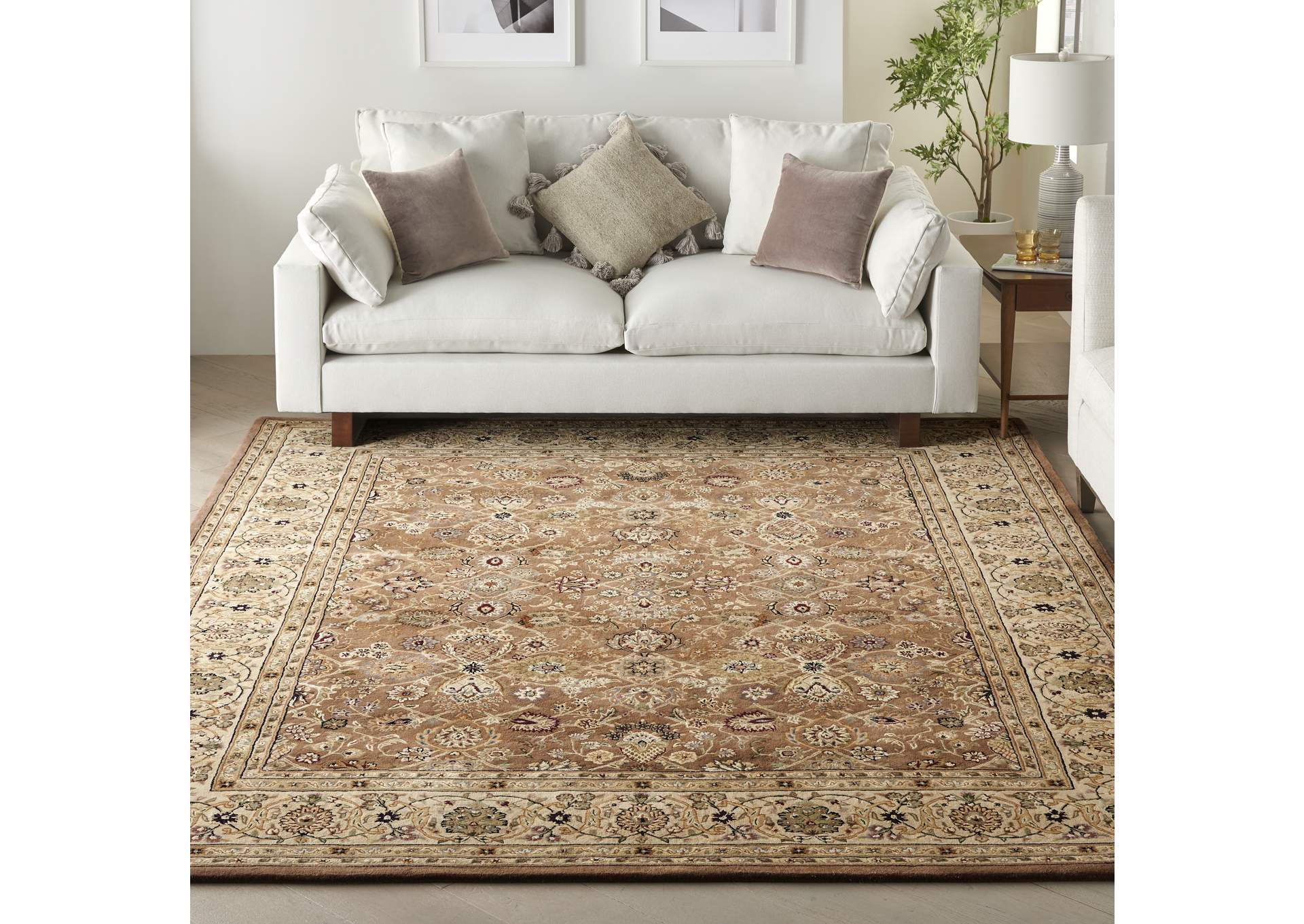 Nourison 2000 2091 Mushroom 8'x10' Area Rug,Nourison